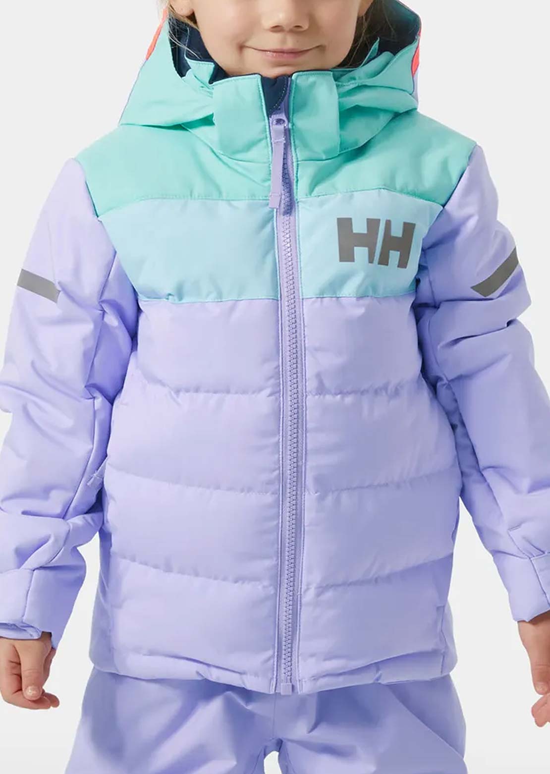 Helly Hansen Toddler Vertical Insulated Jacket Bright Lavender
