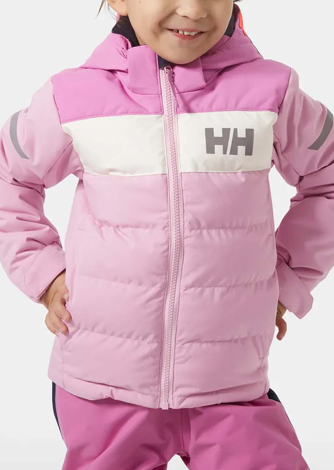 Helly Hansen Toddler Vertical Insulated Jacket Pink Lavender
