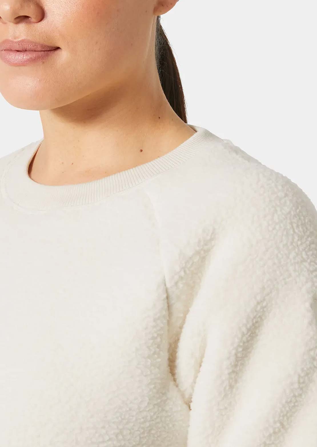Helly Hansen Women's Escape Teddy Sweater Cream