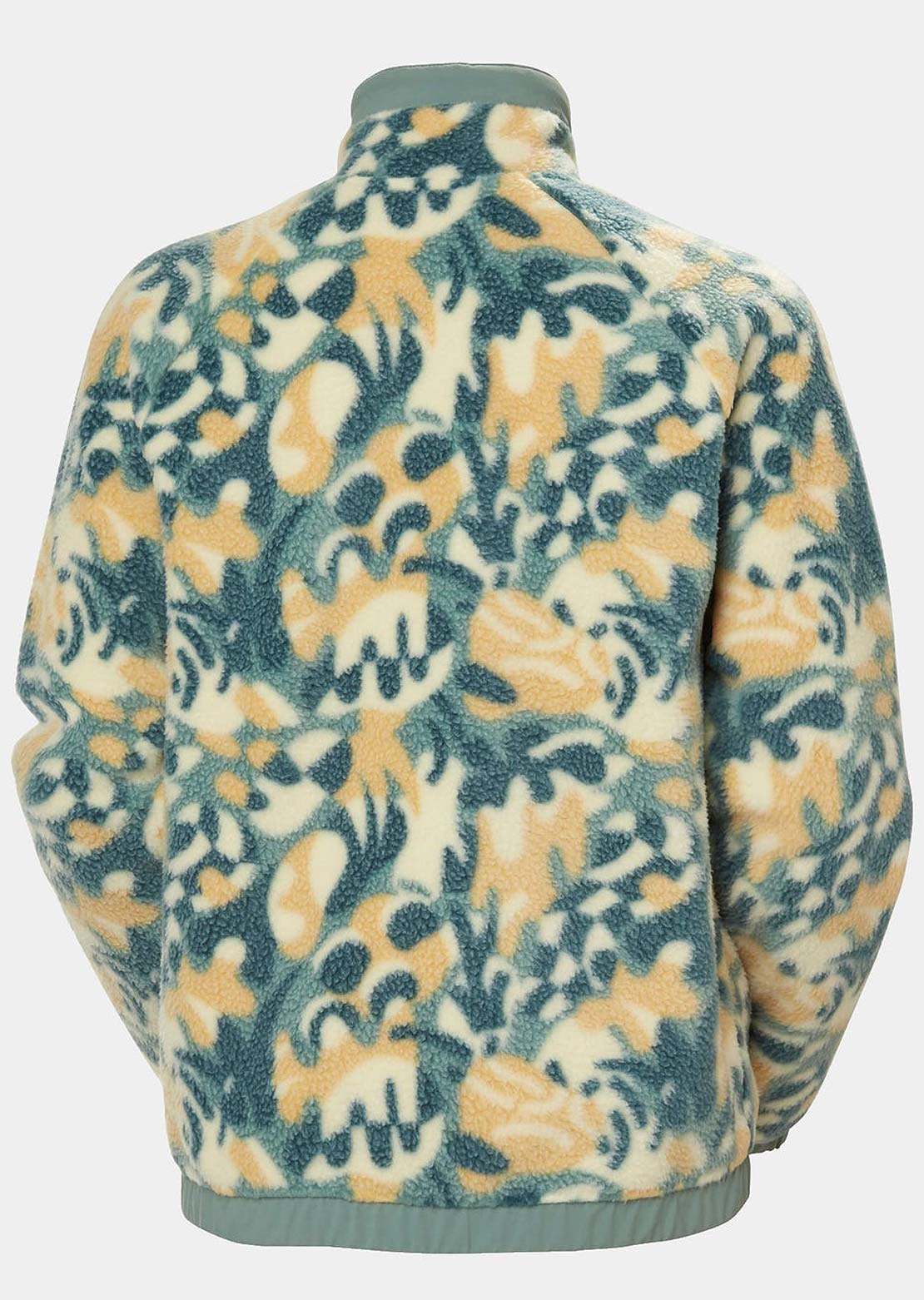 Helly Hansen Women's Imperial Printed Pile Snap Jacket Sand Bruce Aop