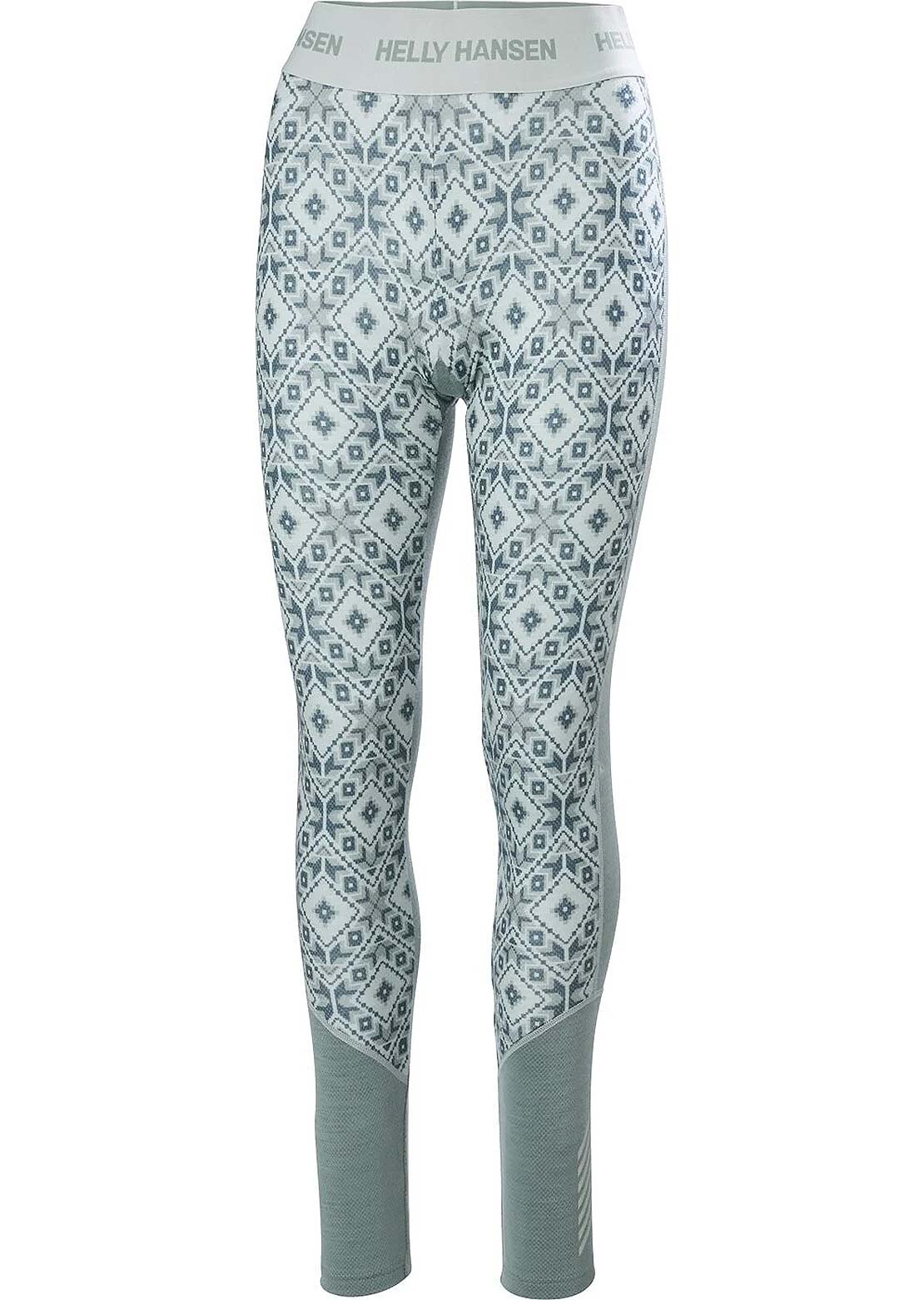 Helly Hansen Women's Lifa Merino Midw Gra Pants Cactus Star Pixel Aop
