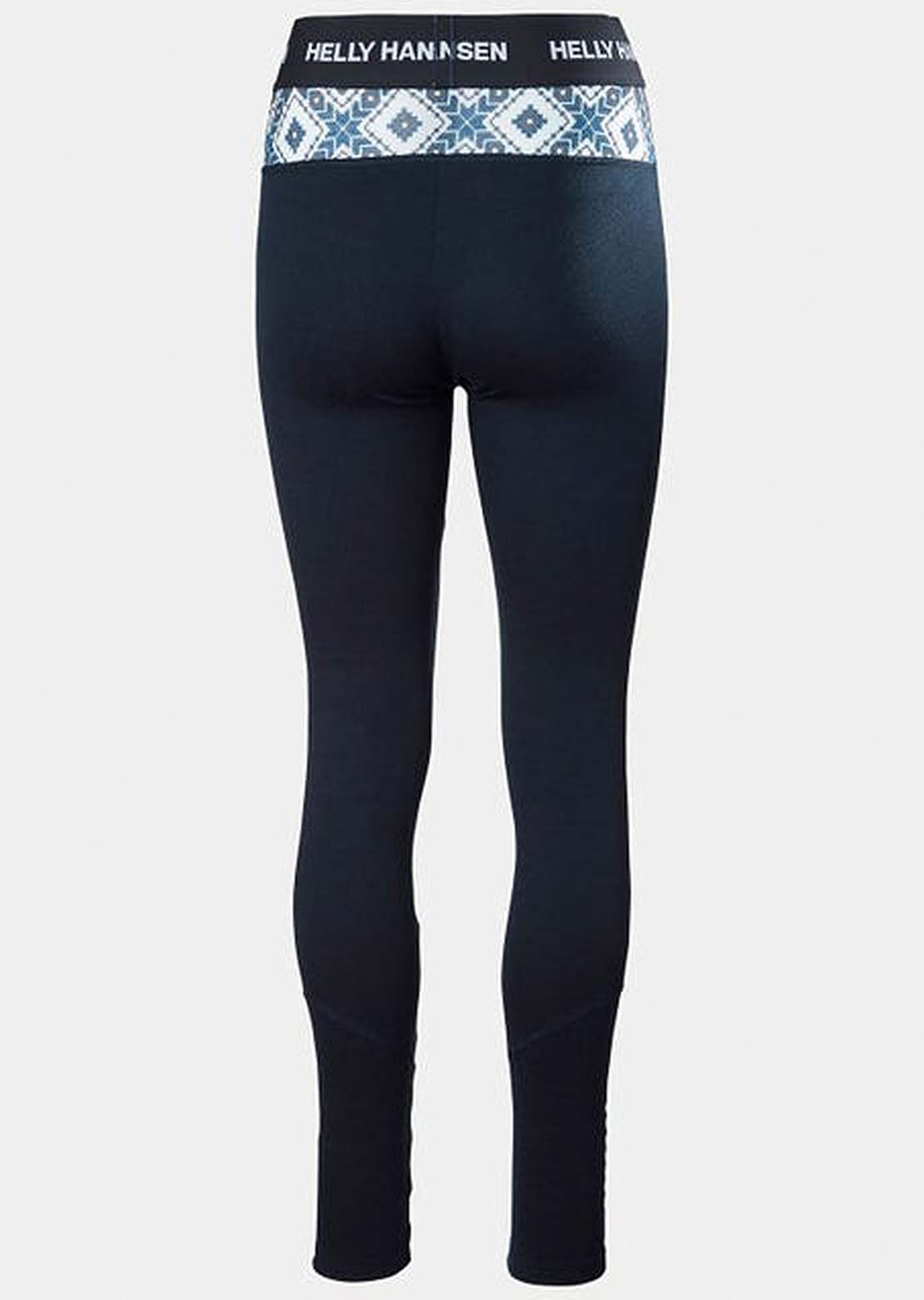 Helly Hansen Women's Lifa Merino Midw Gra Pants Navy Star Pixel
