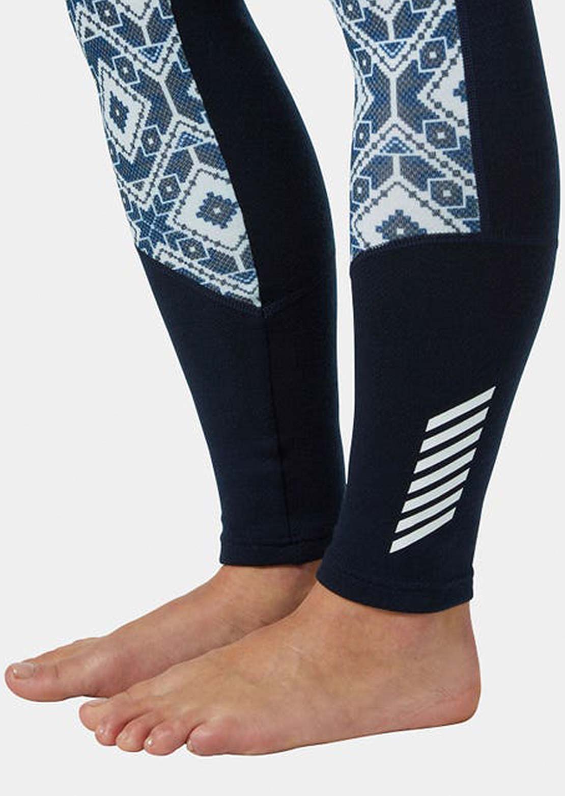 Helly Hansen Women's Lifa Merino Midw Gra Pants Navy Star Pixel
