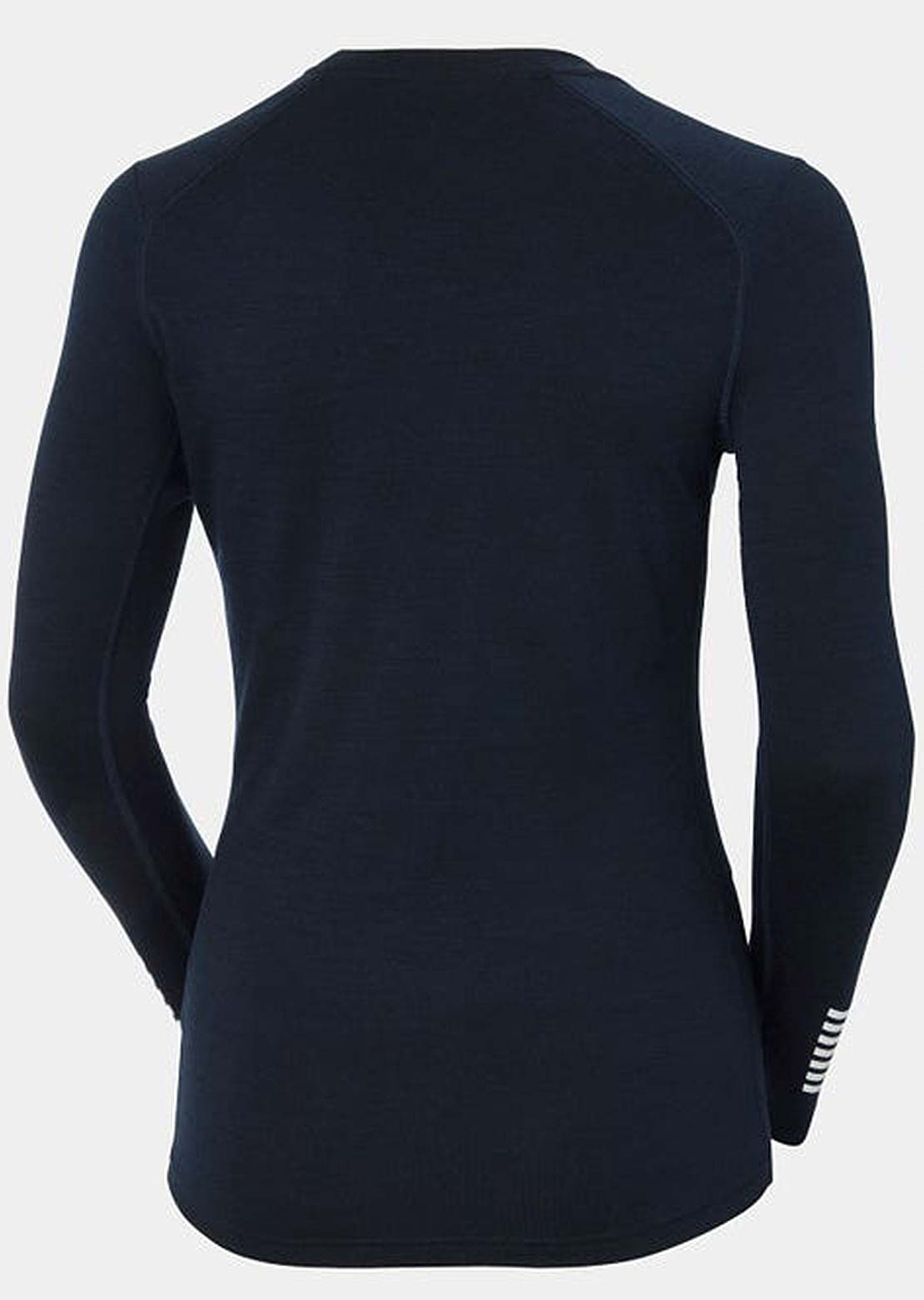 Helly Hansen Women's Lifa Merino Midweight Crew Long Sleeve Navy Star Pixel
