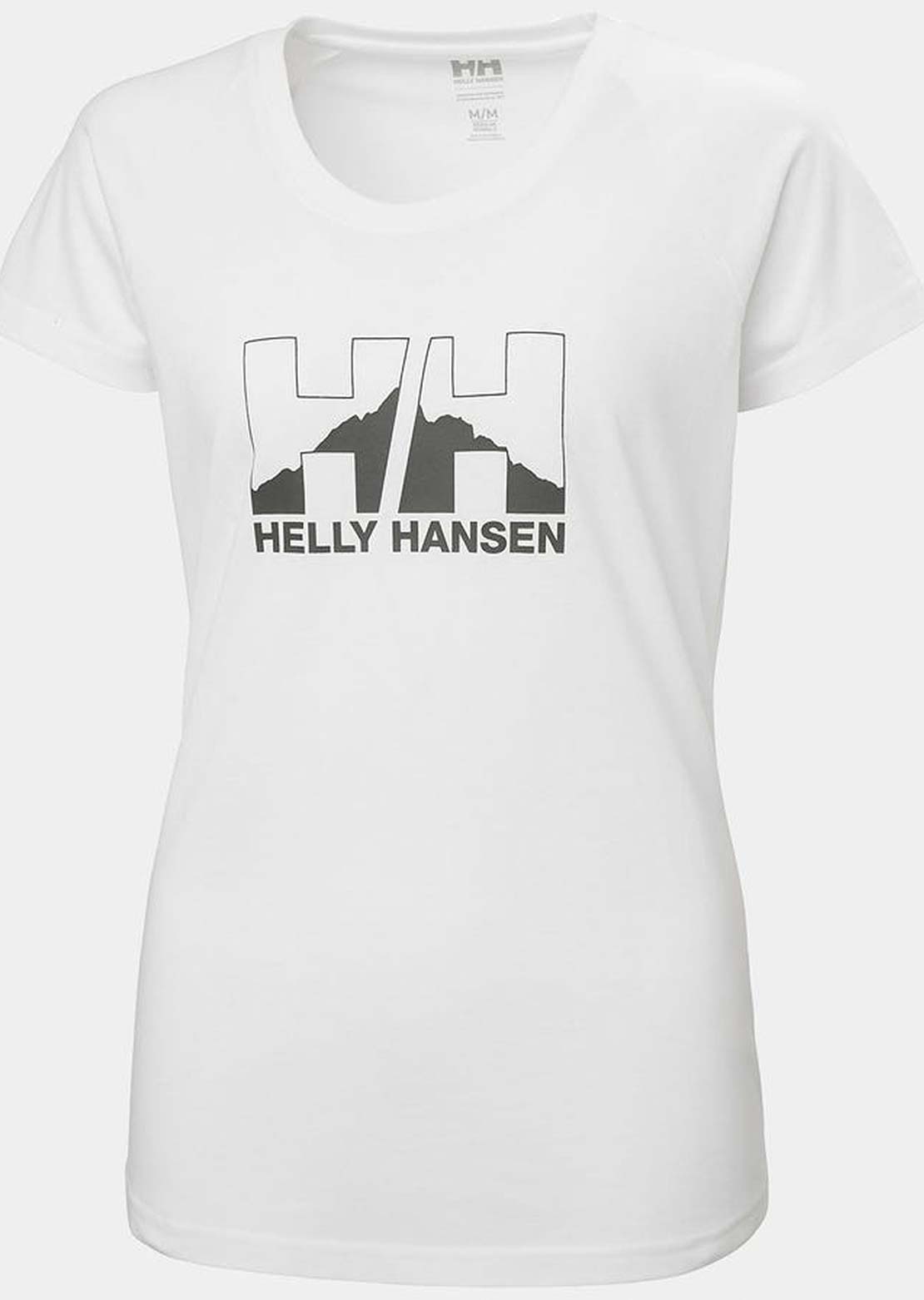 Helly Hansen Women's Nord Graphic Drop T-Shirt White