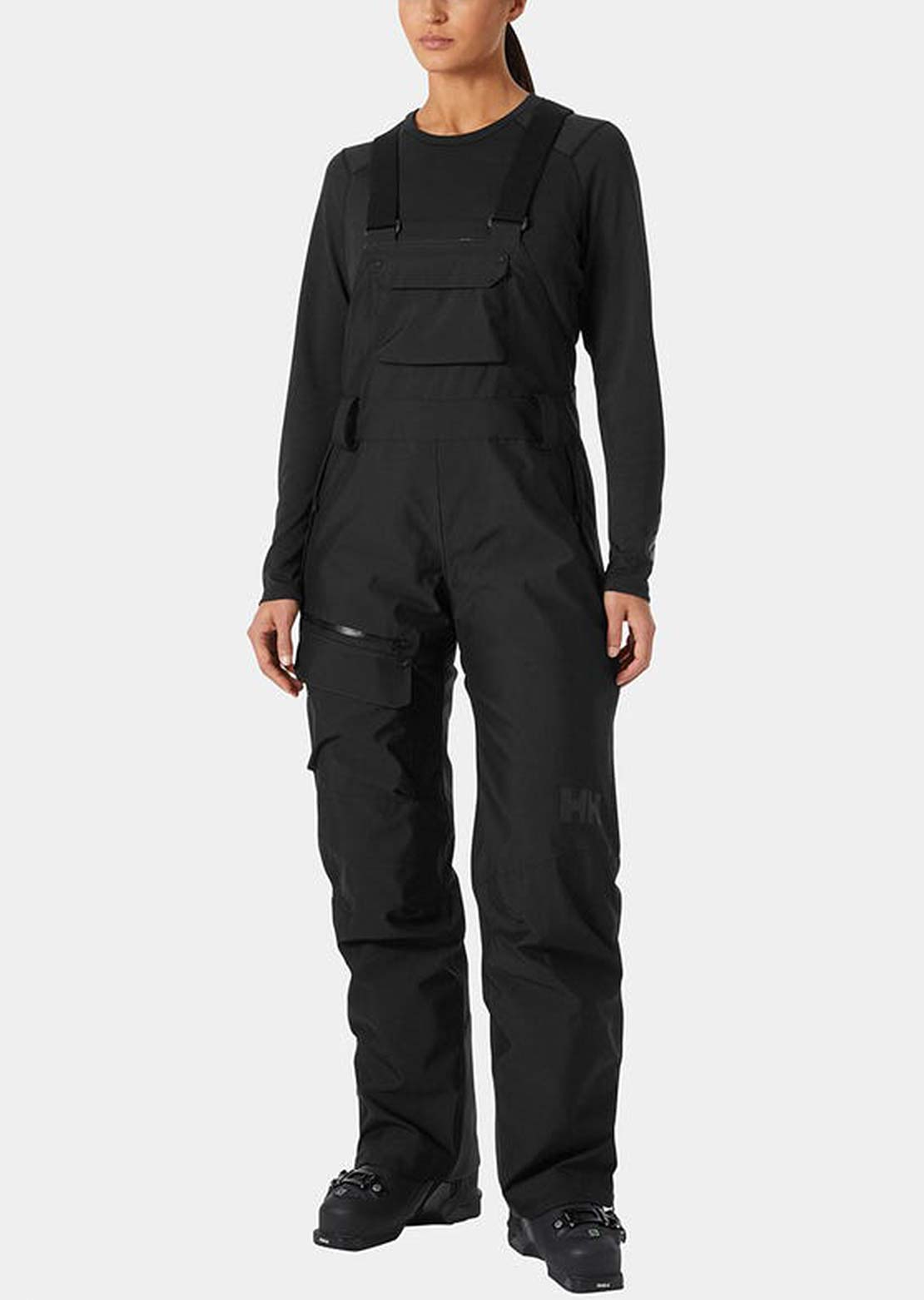 Helly Hansen Women&#39;s Powderqueen Bib Pants Black
