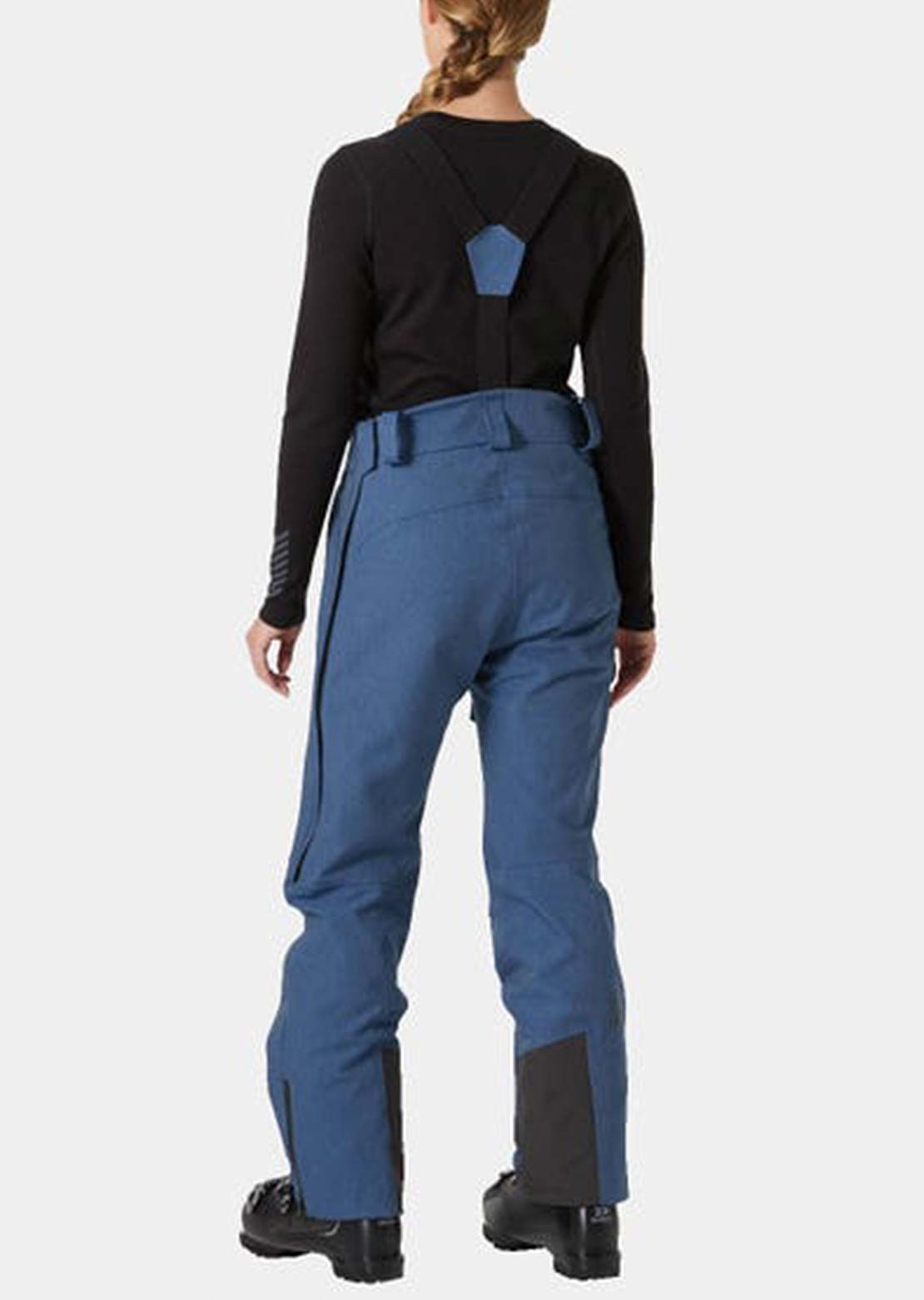 Helly Hansen Women's Powderqueen Bib Pants Deep Fjord Denim