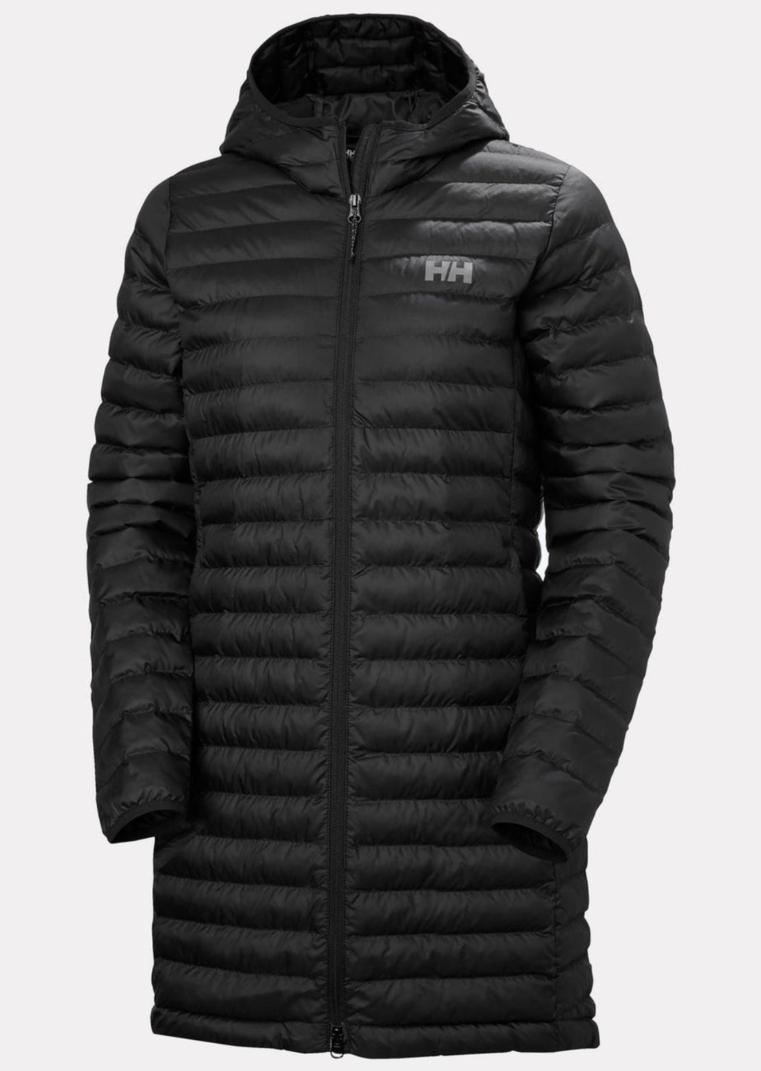 Helly Hansen Women's Sirdal Long Hooded Insulator Jacket Black