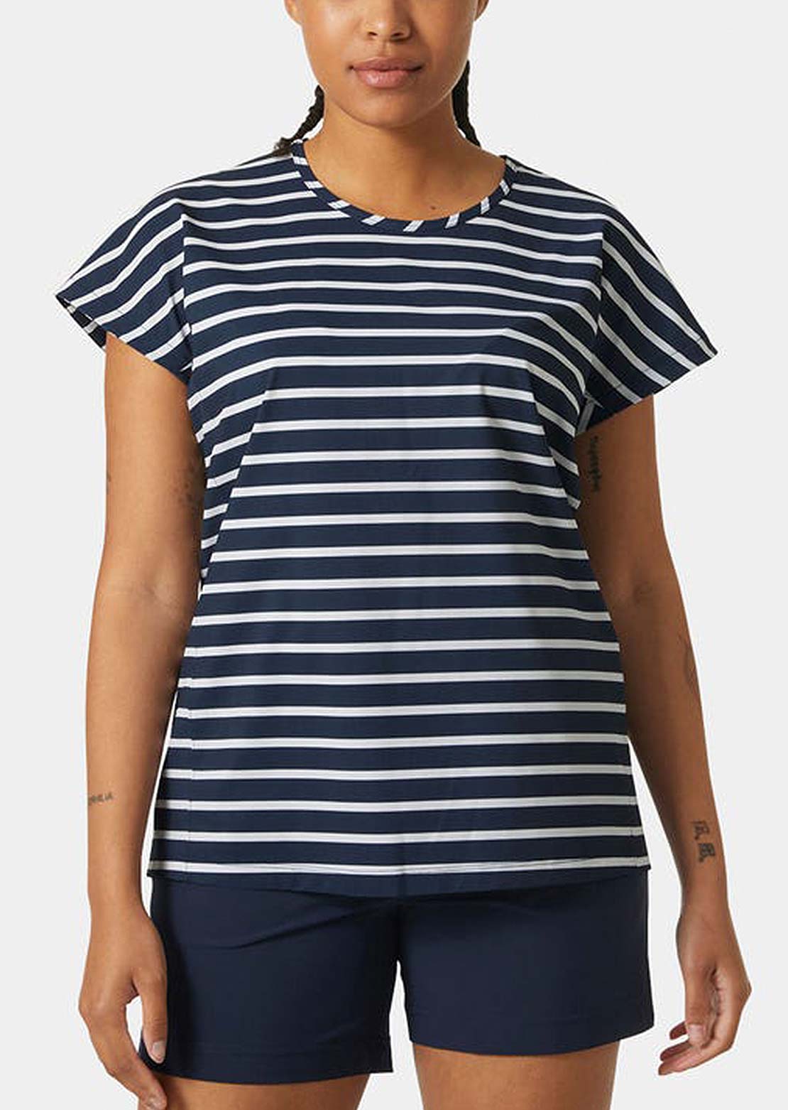 Helly Hansen Women's Thalia Summer Top Navy Stripe