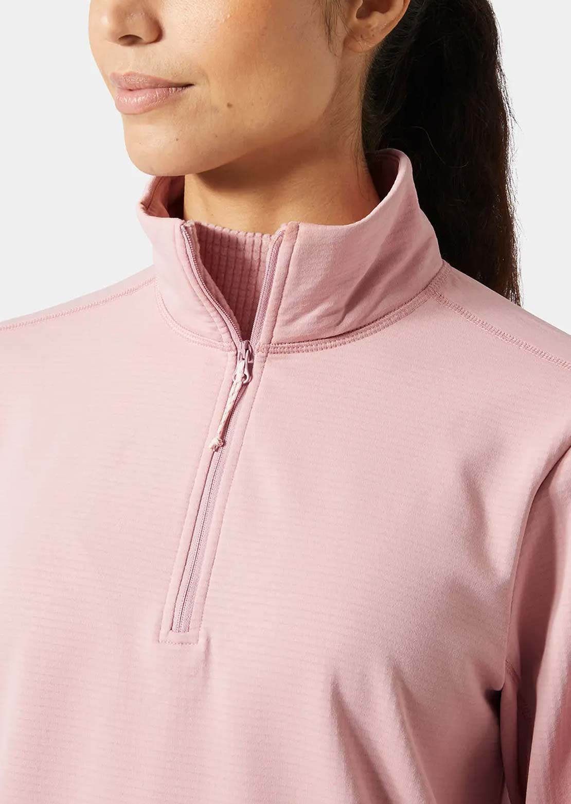 Helly Hansen Women's Versalite Cinched Fleece Top Pink Salt