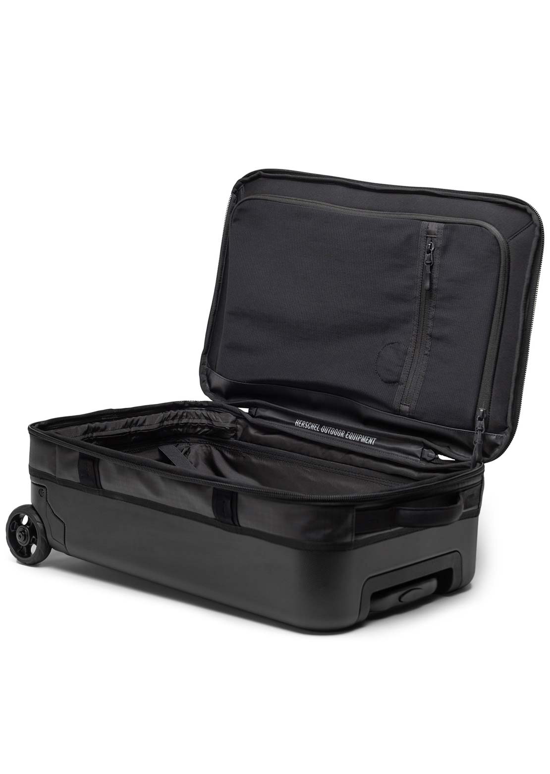 Herschel All Season Hybrid Large Carry On Roller Bag Black