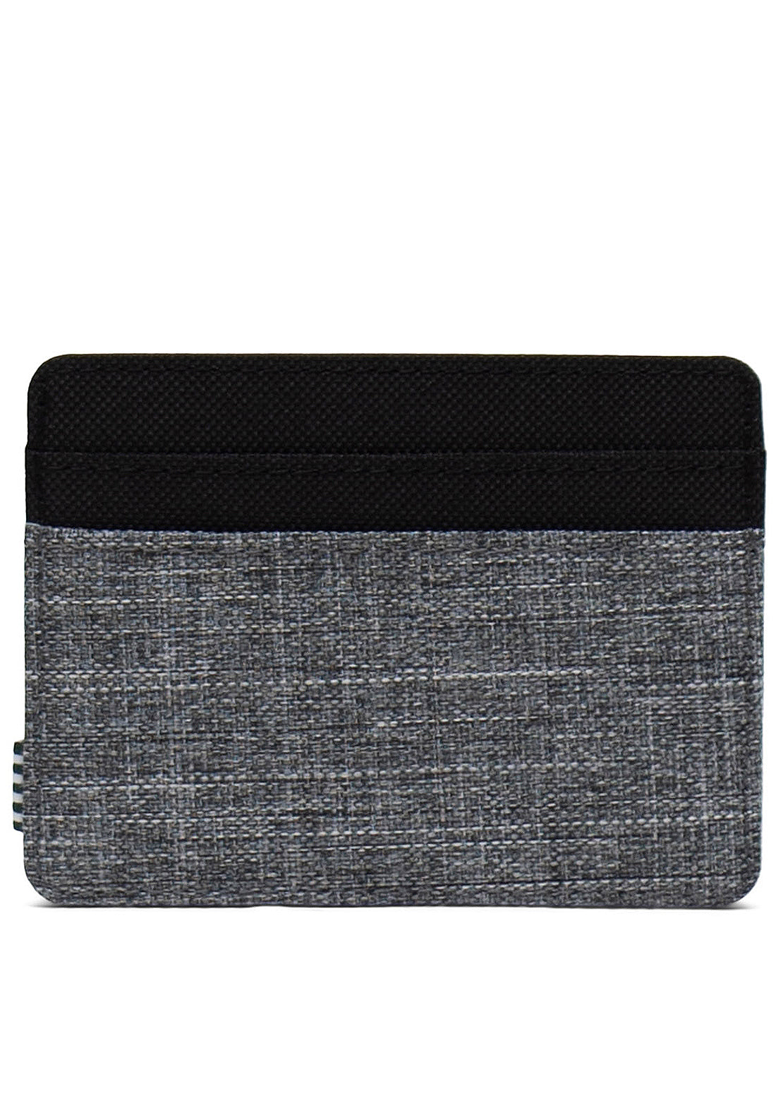 Herschel Charlie RFID Wallet Raven Crosshatch