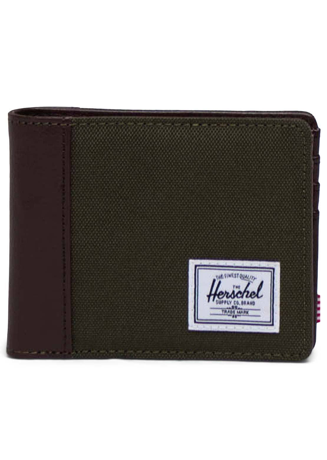 Herschel Hank Wallet Ivy Green/Chicory Coffee