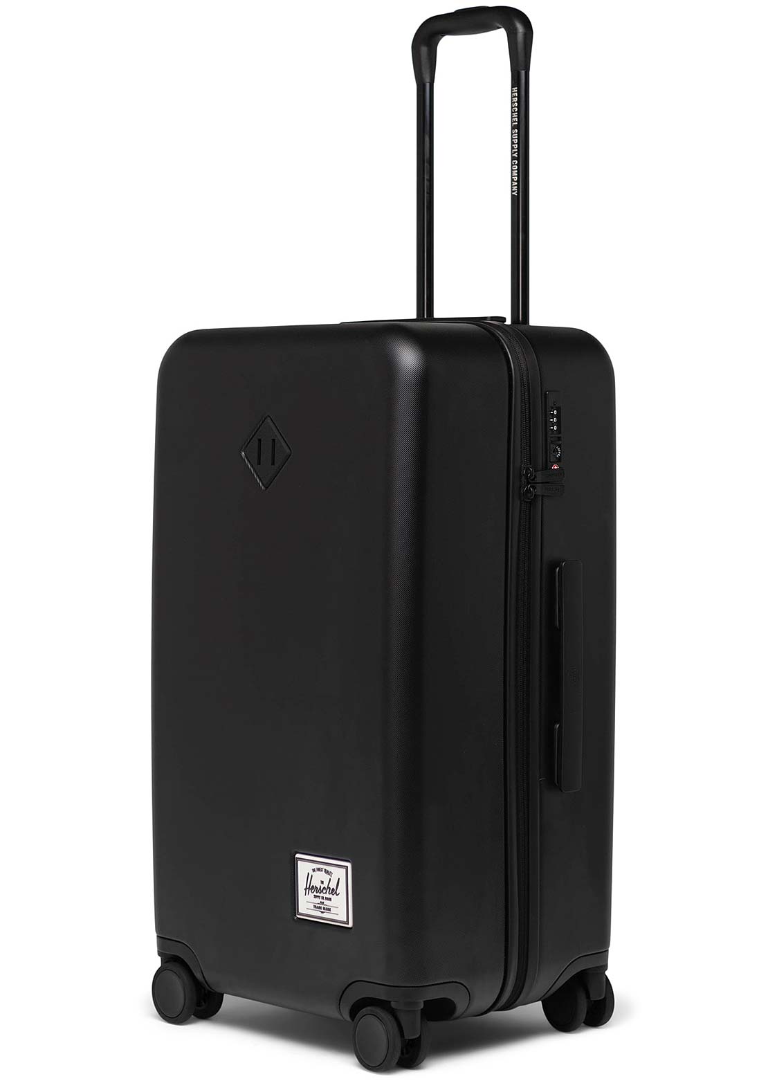 Herschel Heritage Hardshell Medium Luggage Black
