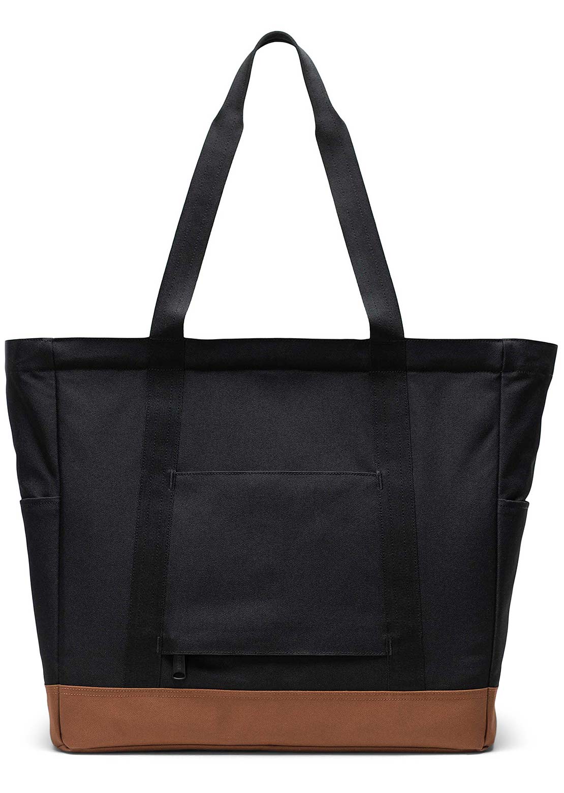 Herschel Heritage Tote Bag Black/Saddle Brown
