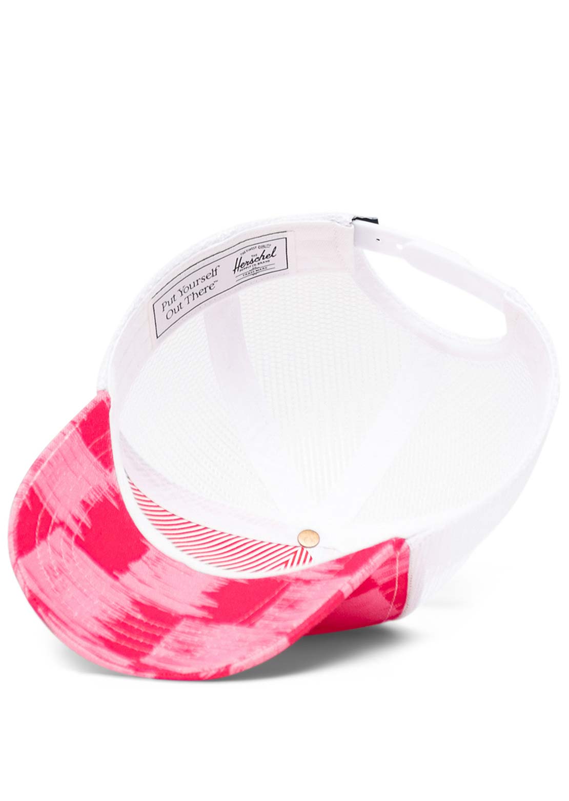 Herschel Infant Whaler Cotton Mesh Cap Raspberry