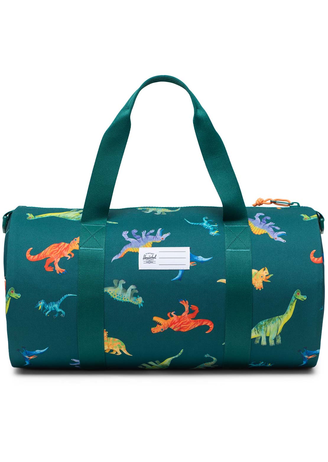 Herschel Junior Classic Duffle Bag Aventurine Watercolour Dinos
