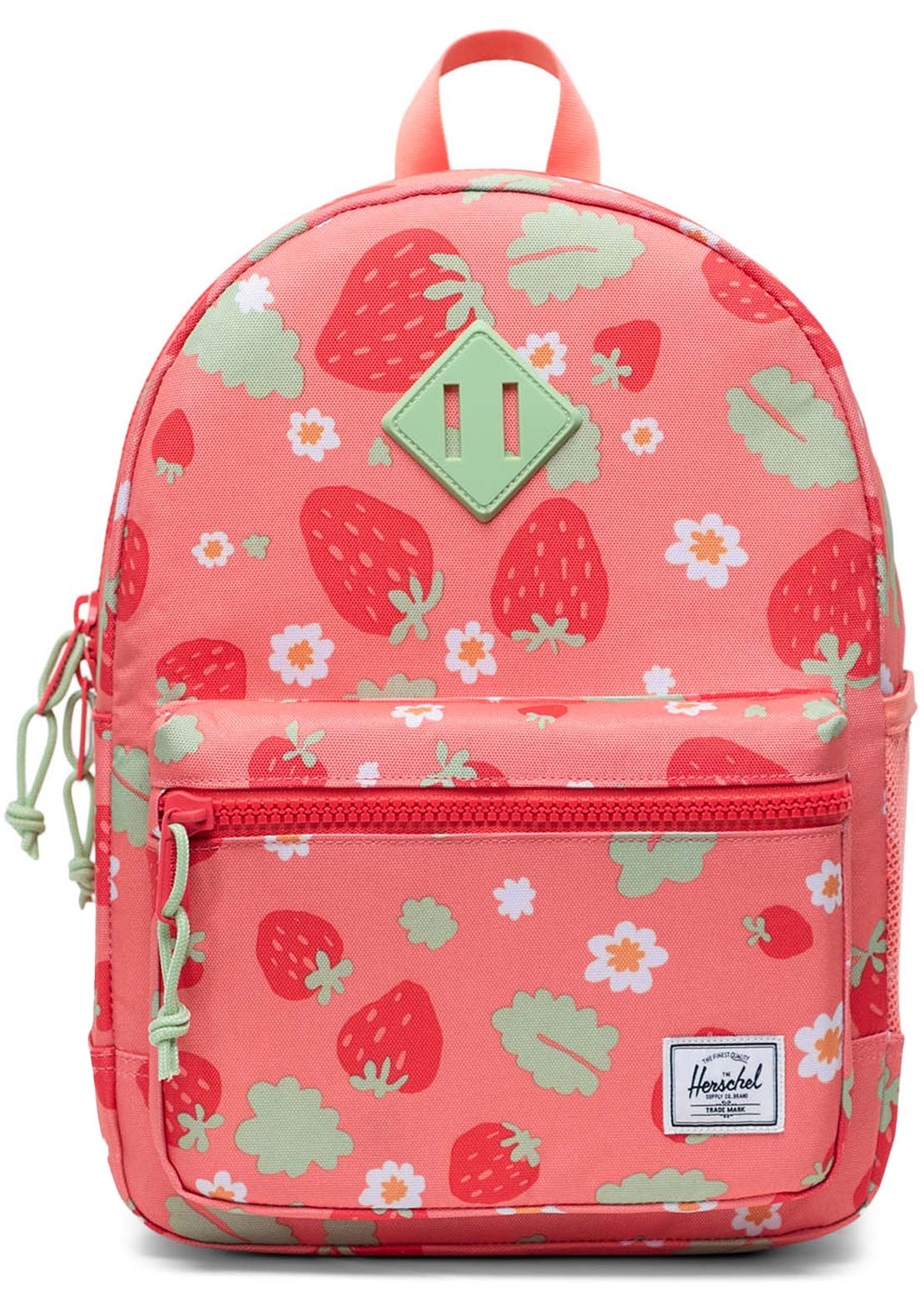 Herschel Junior Heritage Backpack Shell Pink Sweet Strawberries