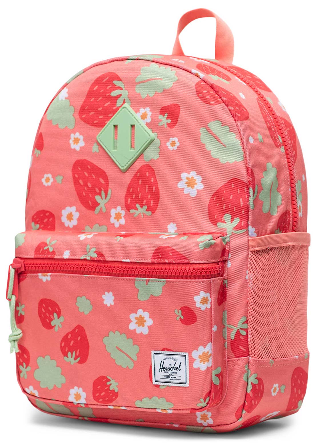 Herschel Junior Heritage Backpack Shell Pink Sweet Strawberries