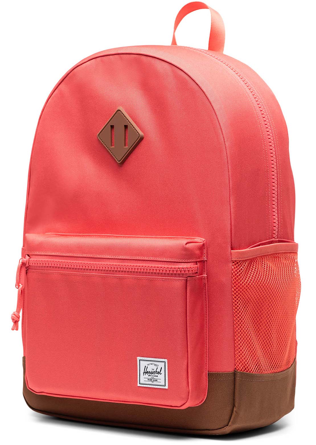Herschel Junior Heritage Backpack Dubarry/Saddle Brown