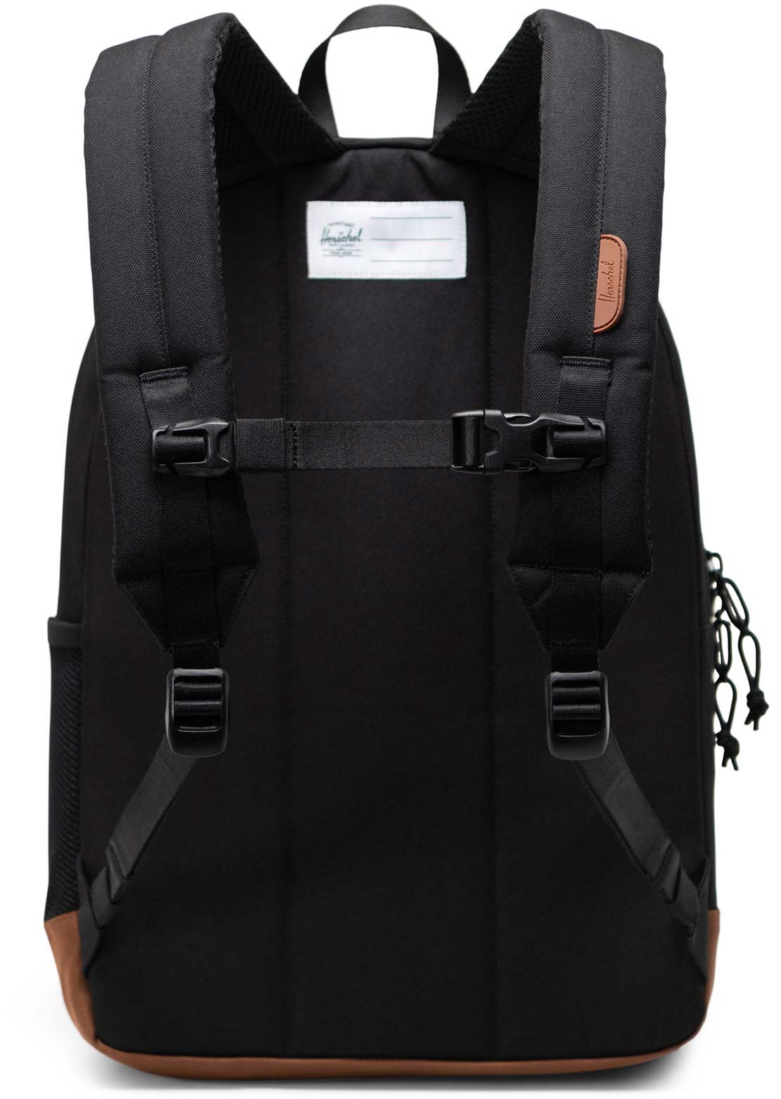 Herschel Junior Heritage Backpack Black/Saddle Brown