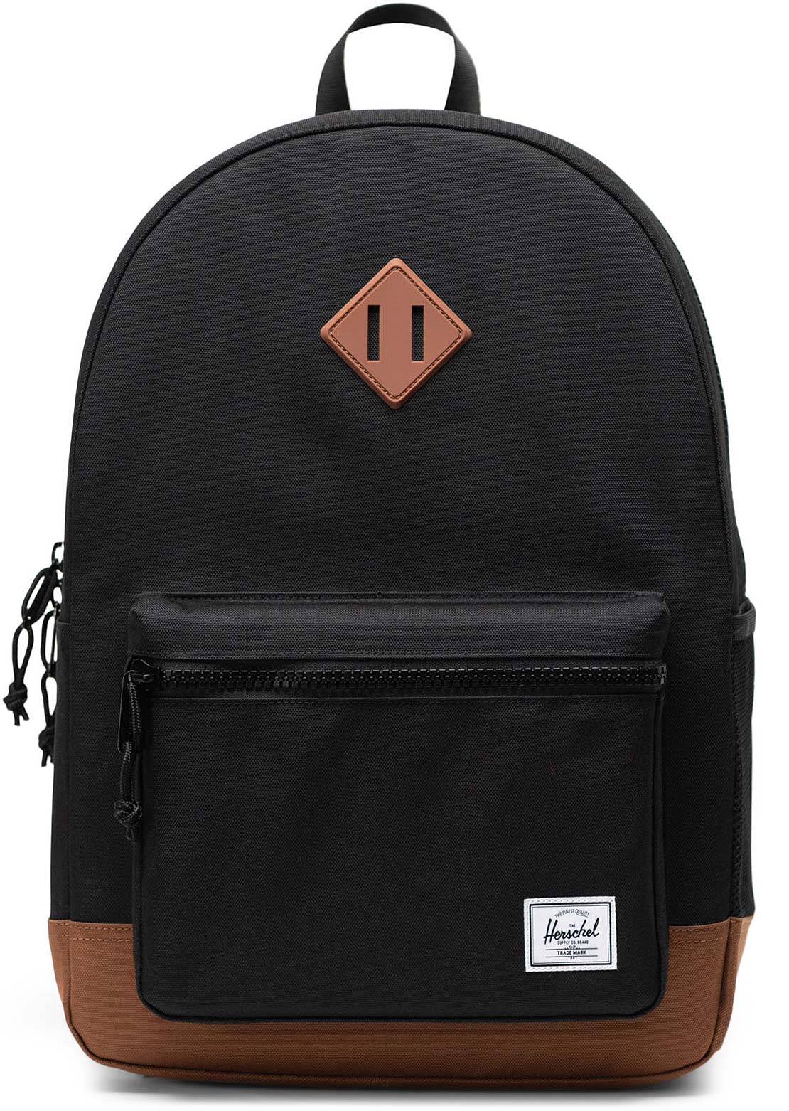 Herschel Junior Heritage Backpack Black/Saddle Brown