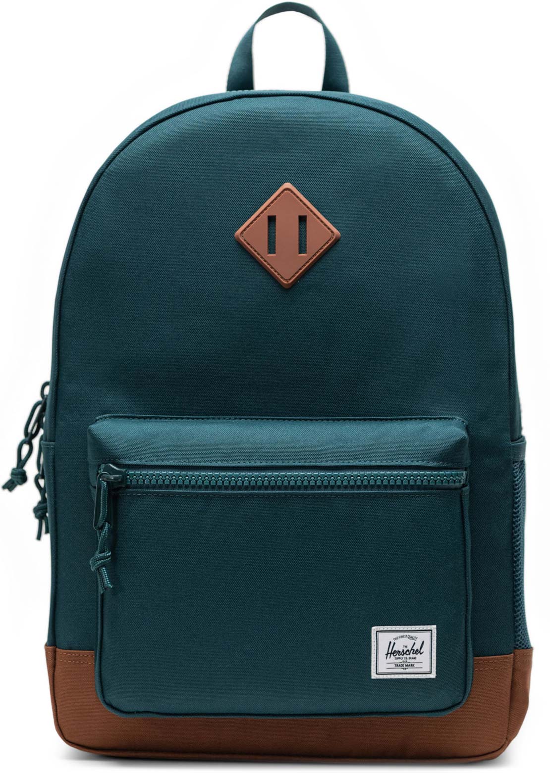 Herschel Junior Heritage Backpack Dark Sea/Saddle Brown
