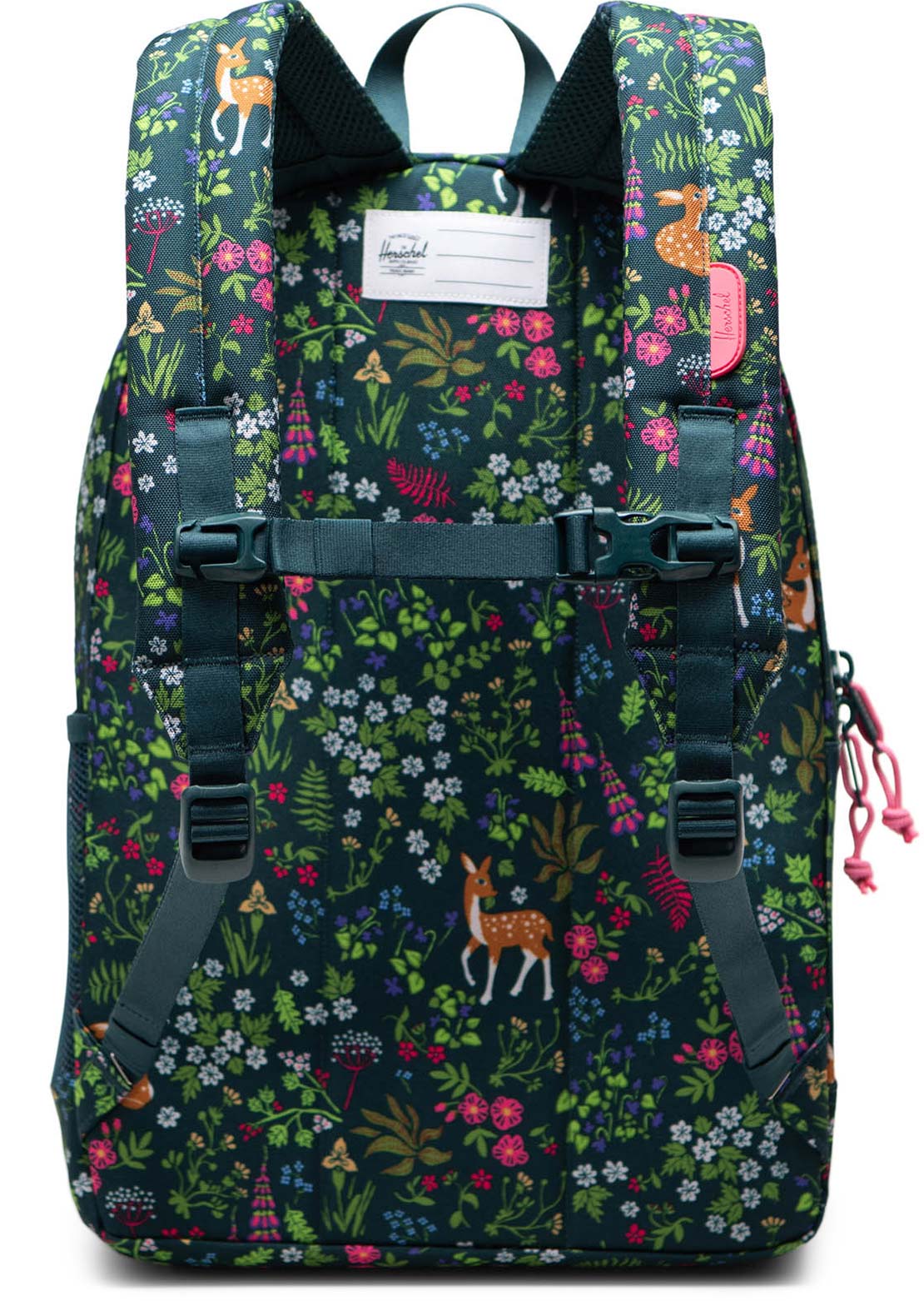 Herschel Junior Heritage Backpack Deer Woodlandd Dark Sea