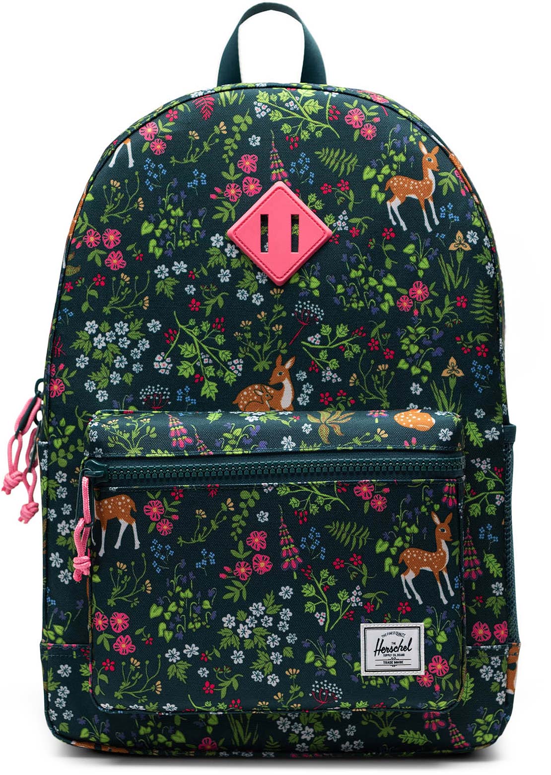 Herschel Junior Heritage Backpack Deer Woodlandd Dark Sea