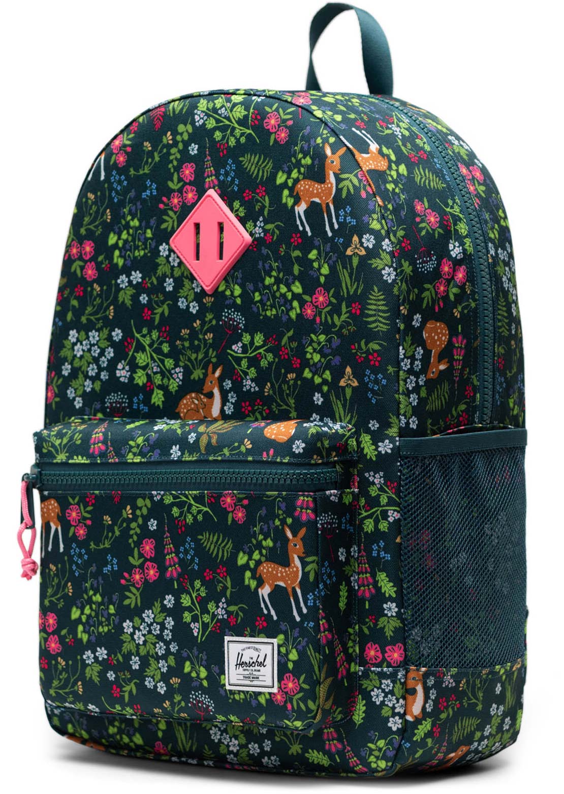 Herschel Junior Heritage Backpack Deer Woodlandd Dark Sea