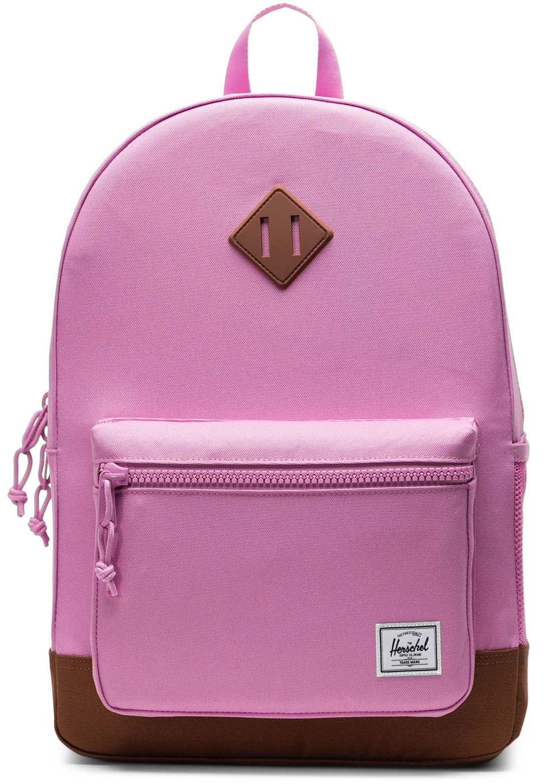 Herschel Junior Heritage Backpack Opera Mauve Saddle Brown