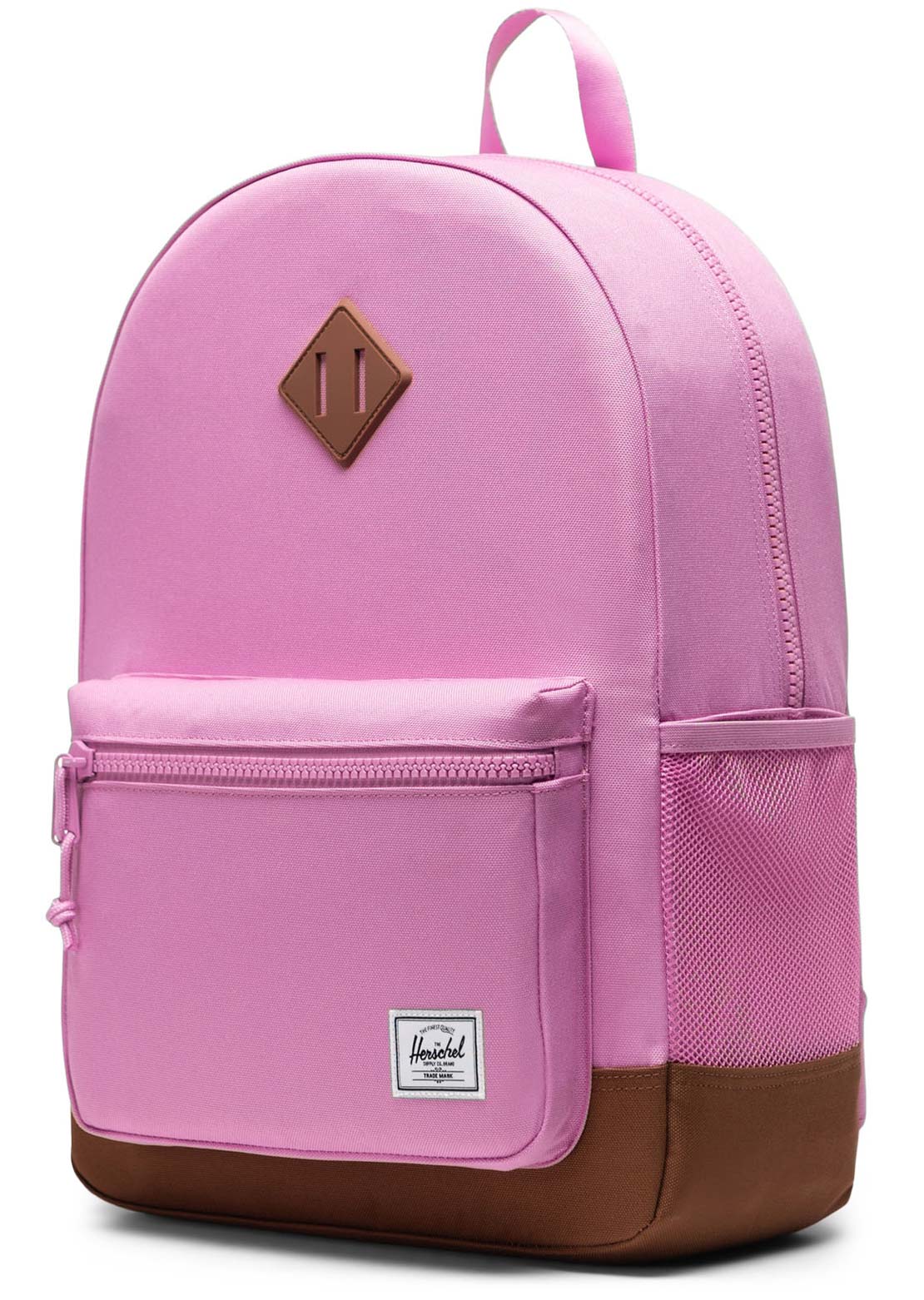 Herschel Junior Heritage Backpack Opera Mauve Saddle Brown