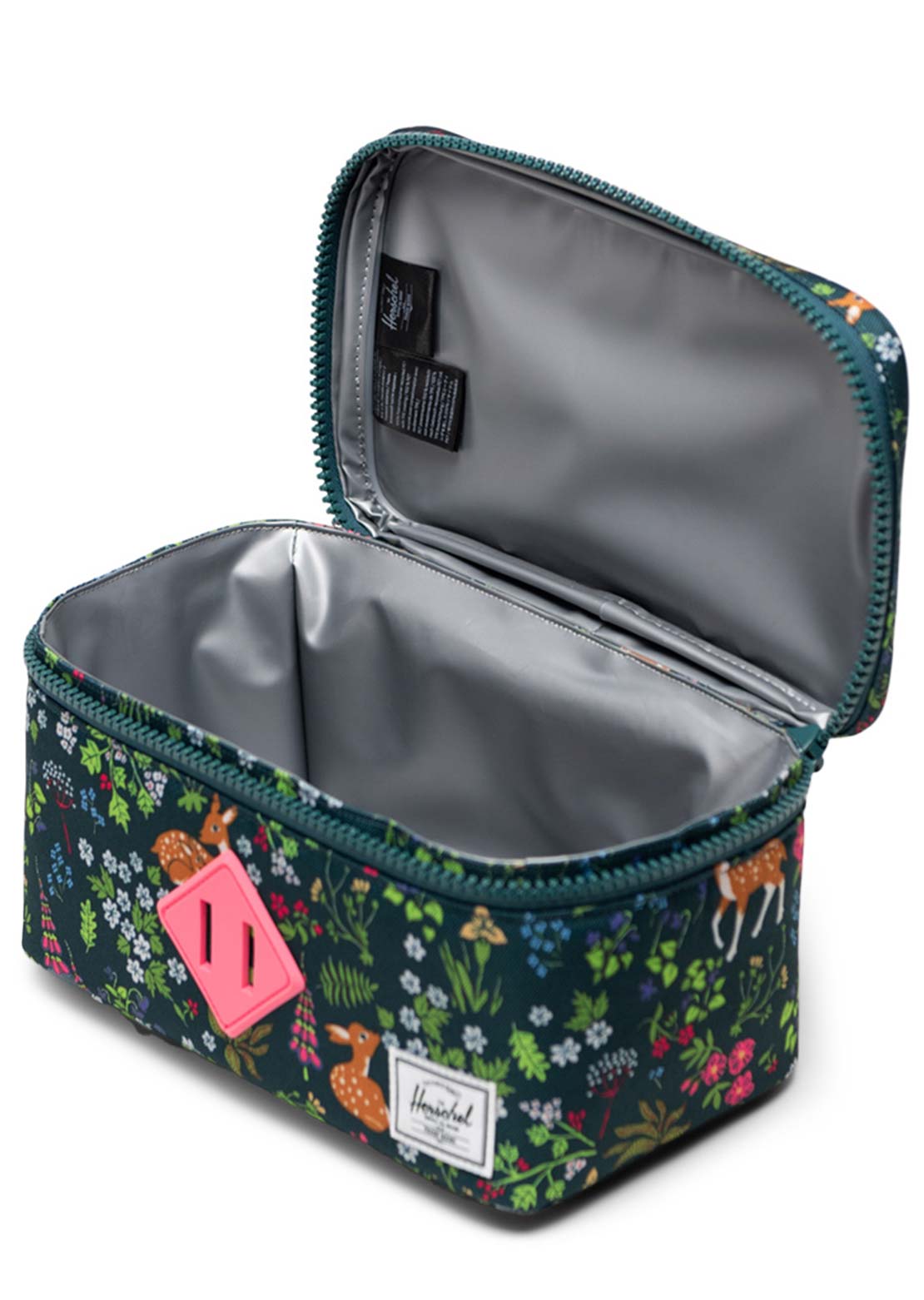 Herschel Junior Heritage Little Lunch Box Deer Woodland Dark Sea