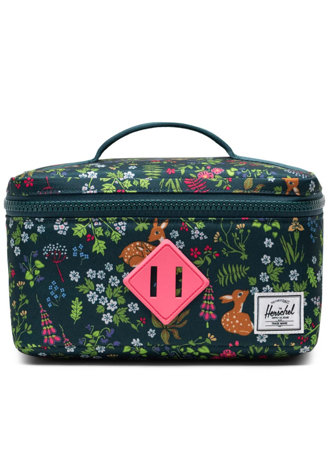 Herschel Junior Heritage Little Lunch Box Deer Woodland Dark Sea