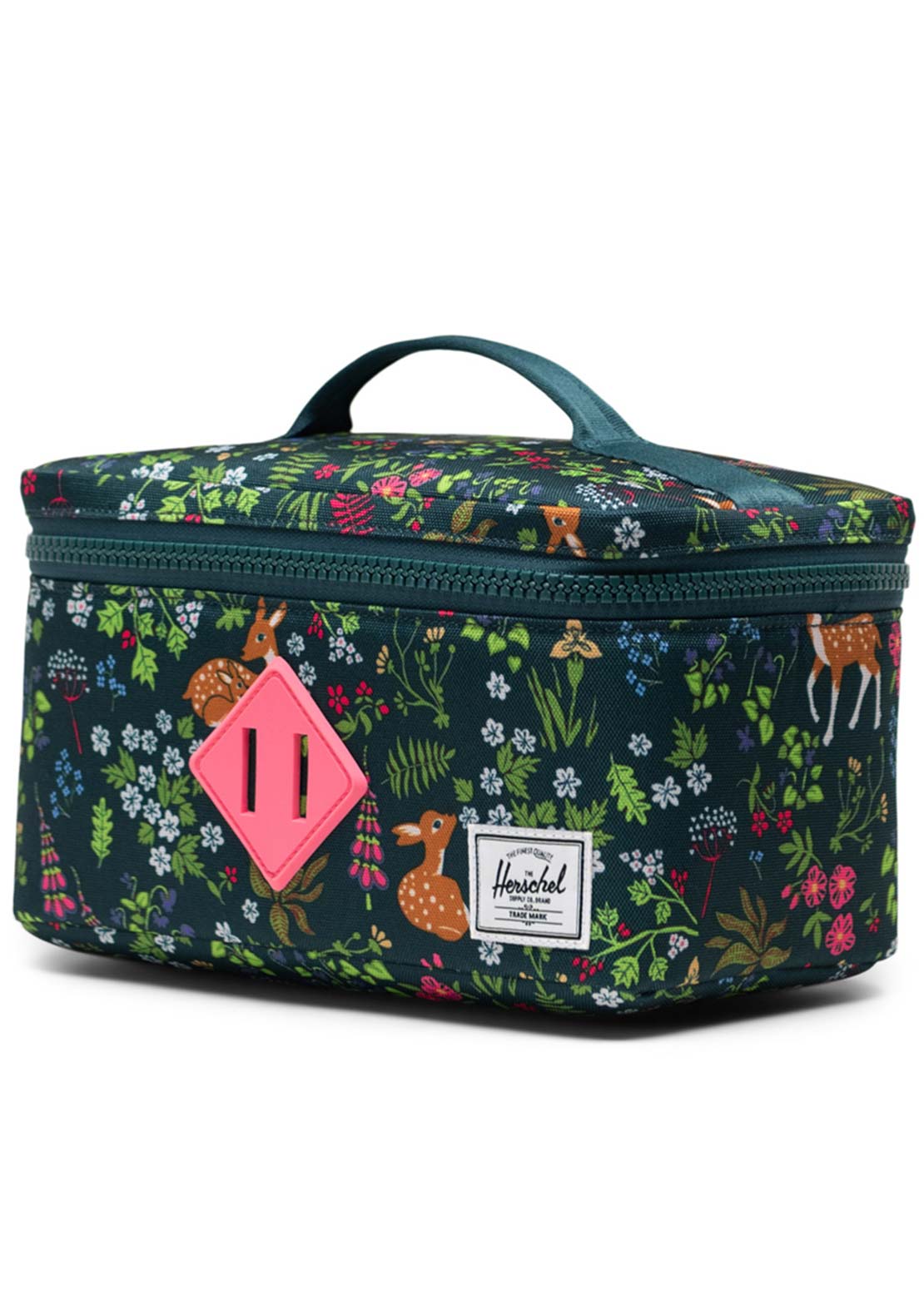 Herschel Junior Heritage Little Lunch Box Deer Woodland Dark Sea