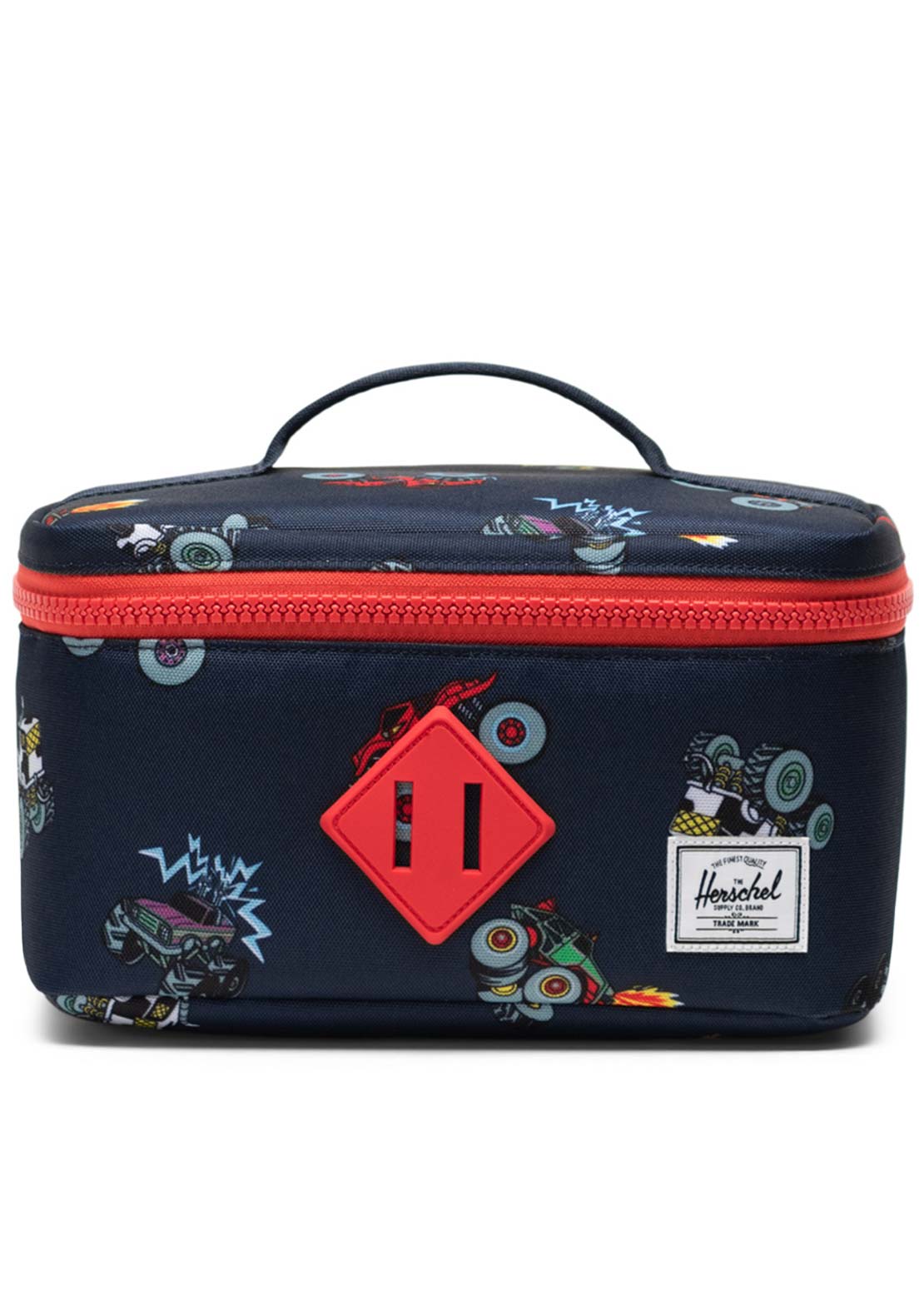 Herschel Junior Heritage Little Lunch Box Monster Trucks