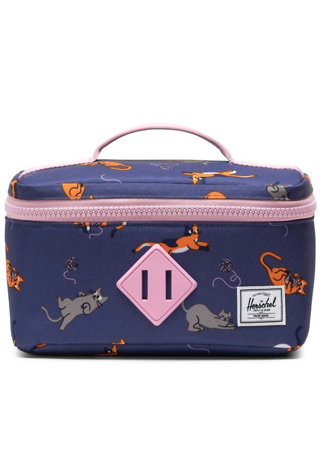 Herschel Junior Heritage Little Lunch Box Playing Cats