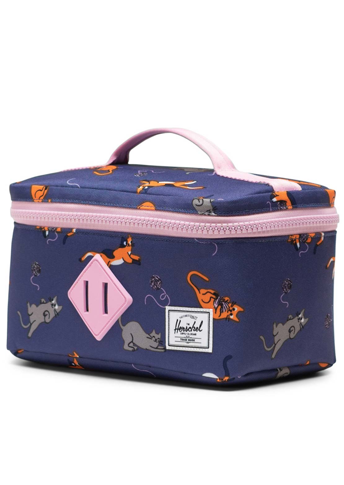 Herschel Junior Heritage Little Lunch Box Playing Cats