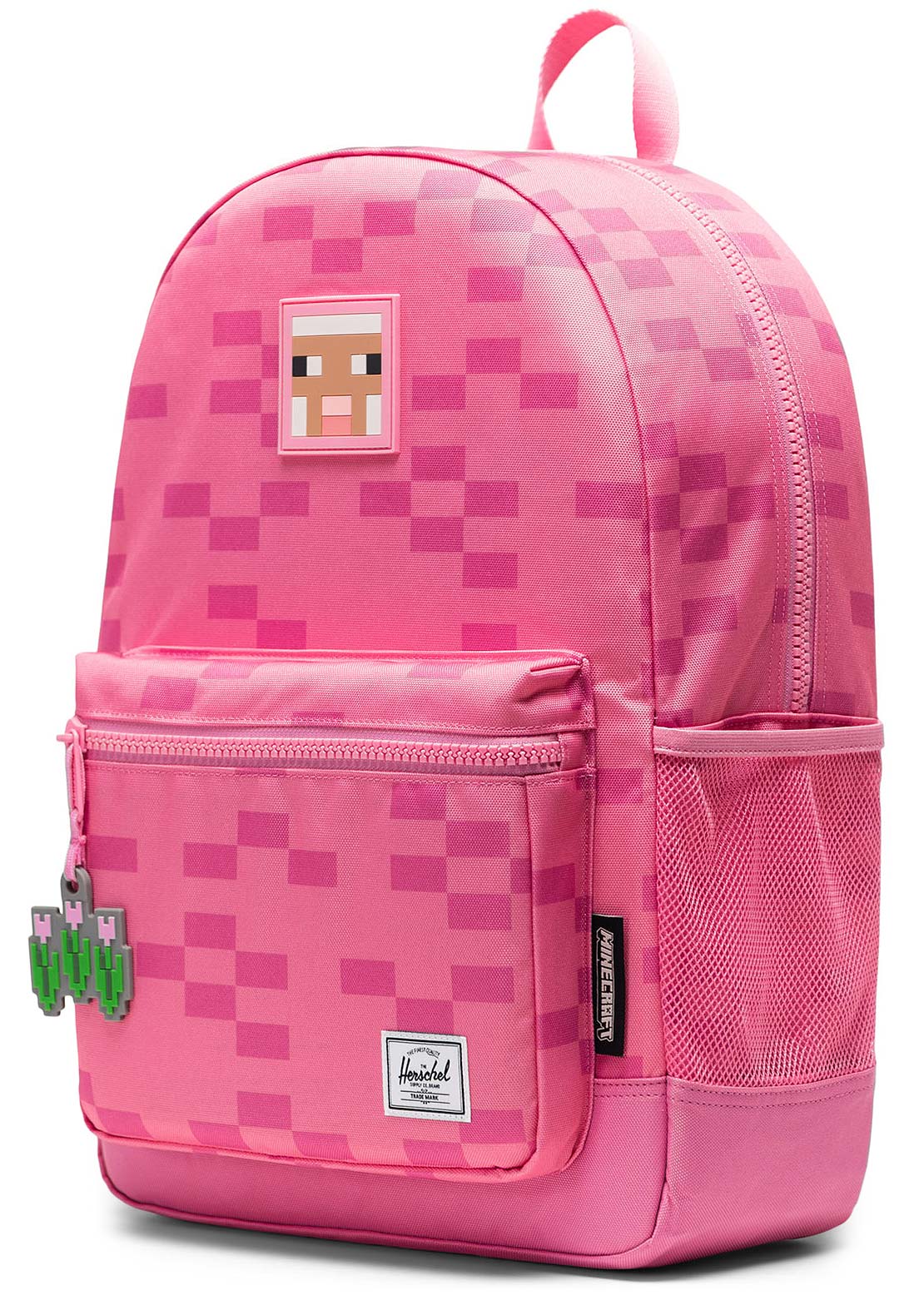 Herschel Junior Minecraft Heritage Backpack Pink Sheep