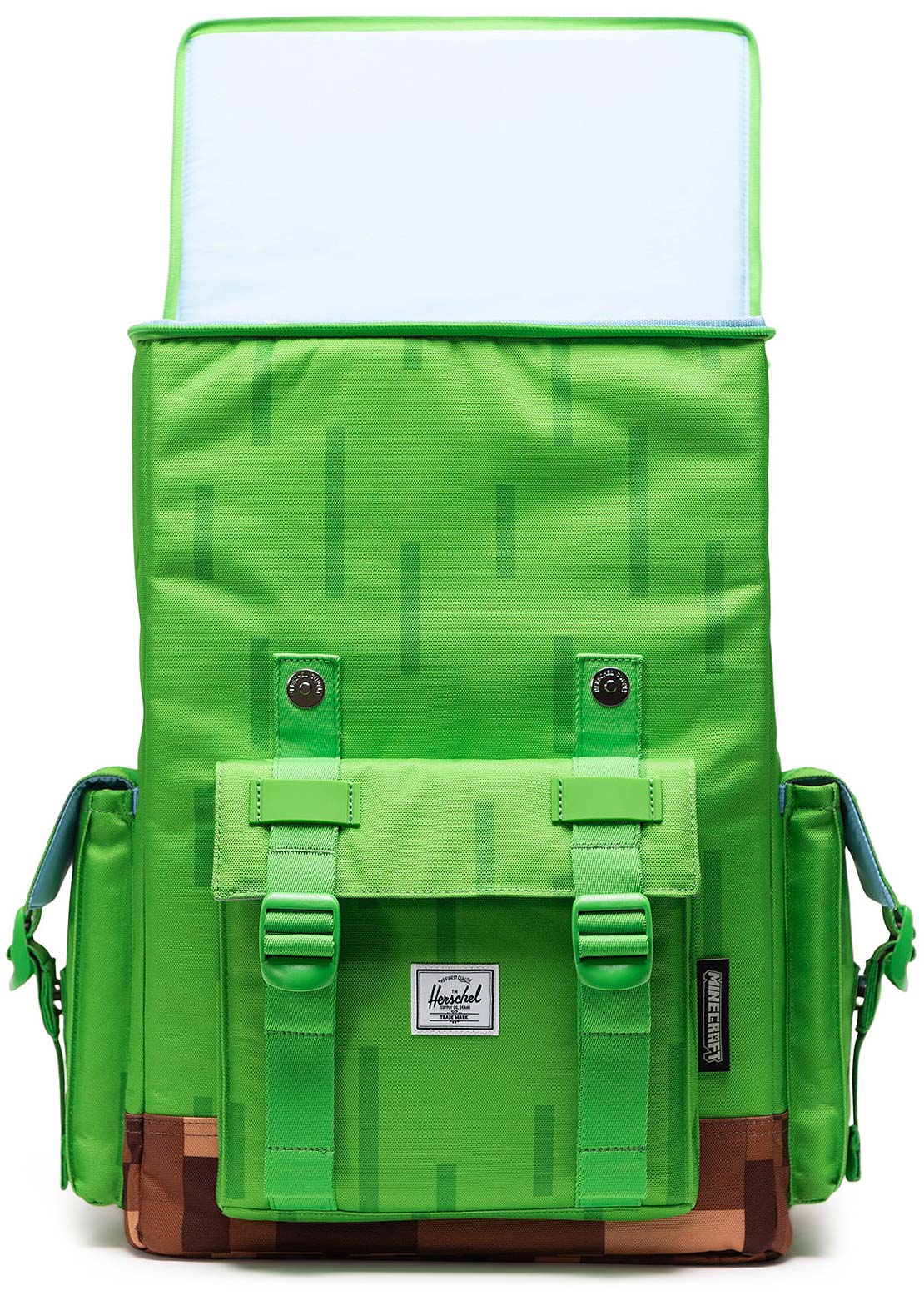 Herschel Junior Minecraft Little America Cube Backpack Grass Block