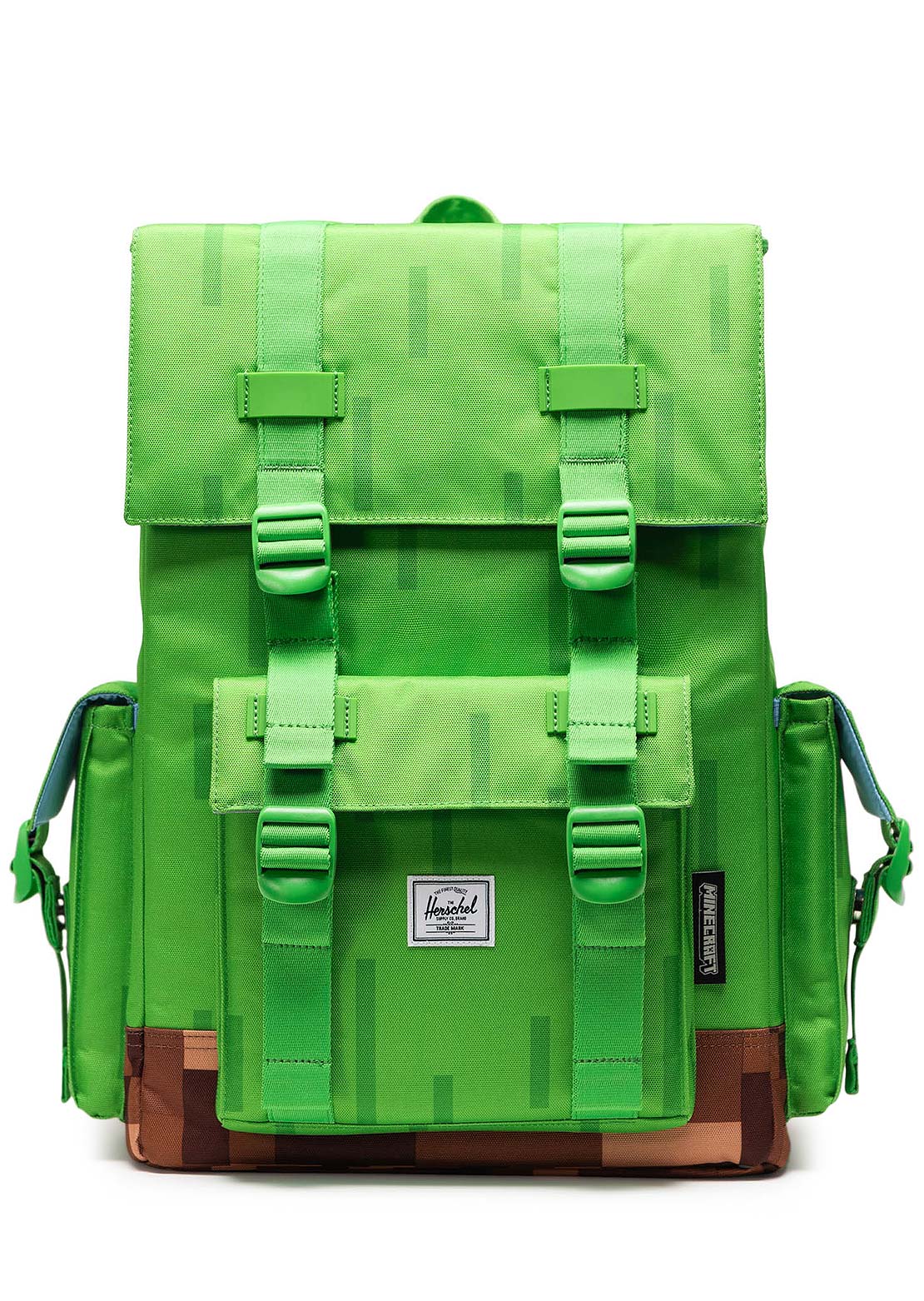 Herschel Junior Minecraft Little America Cube Backpack Grass Block