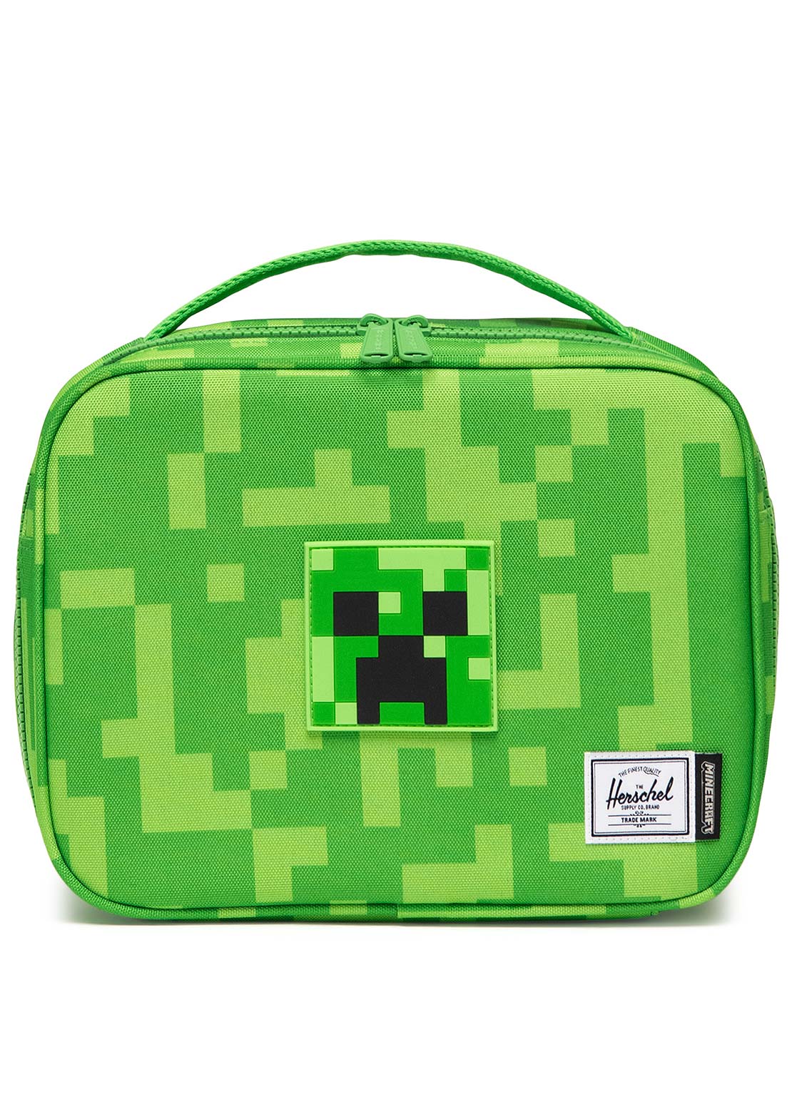 Herschel Junior Minecraft Little Pop Quiz Lunch Box Creeper