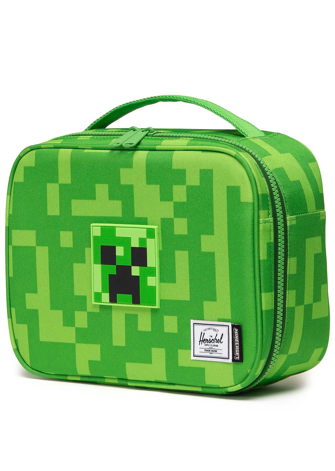 Herschel Junior Minecraft Little Pop Quiz Lunch Box Creeper