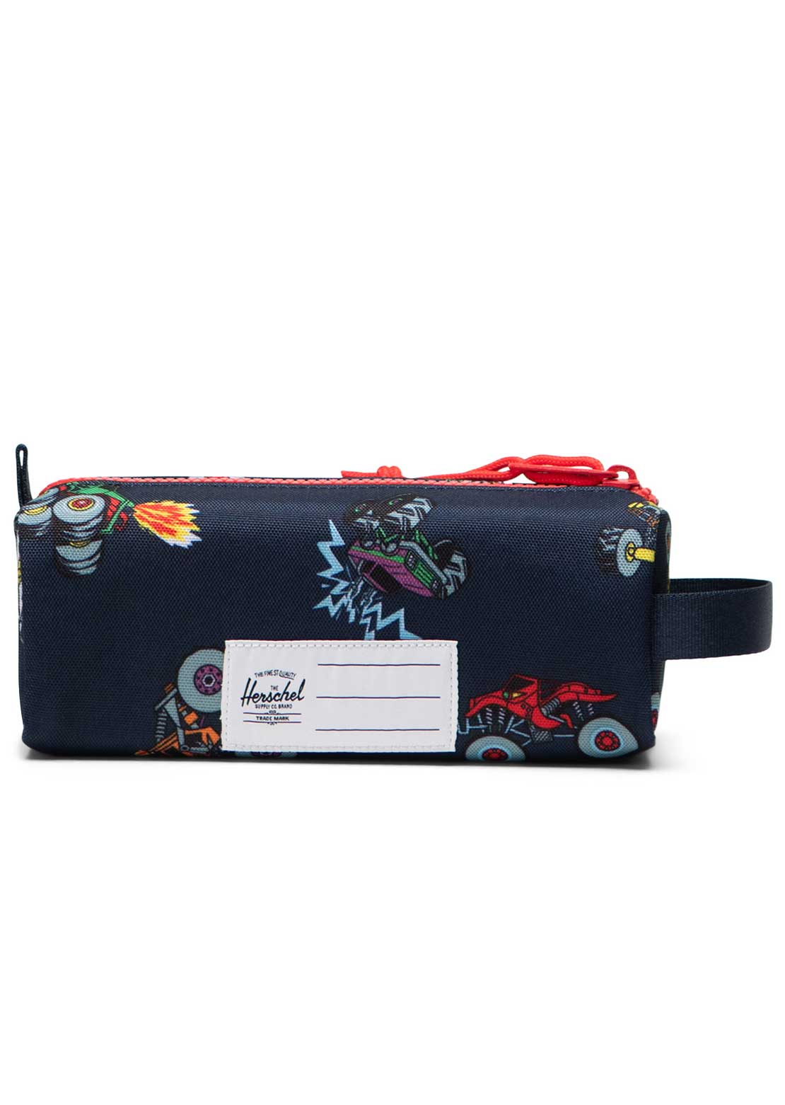 Herschel Junior Settlement Little Pencil Case Monster Trucks
