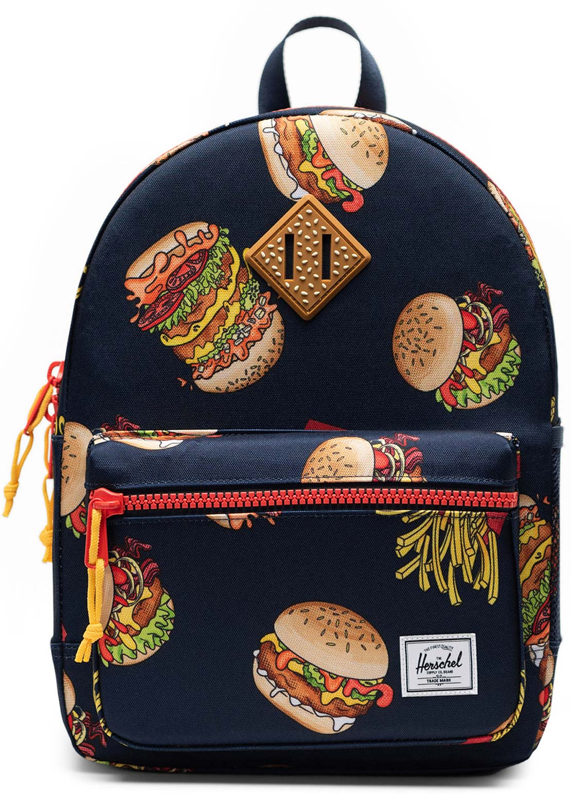 Herschel Junior Heritage Backpack Burgers Fries