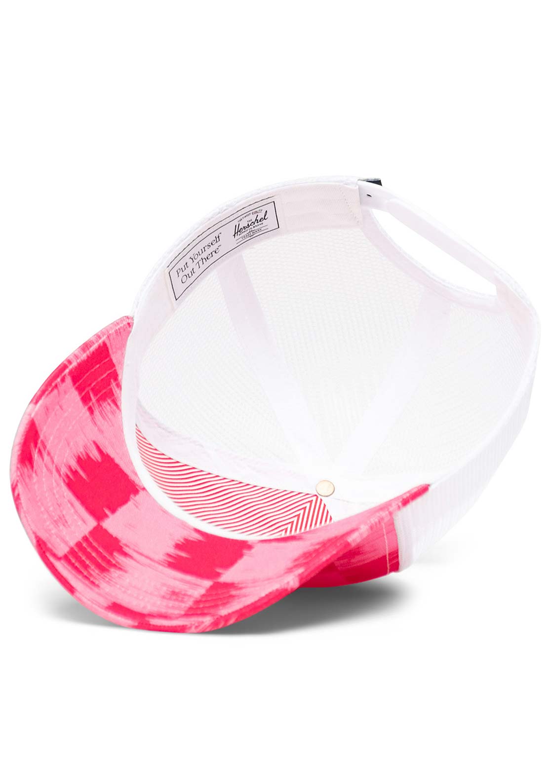 Herschel Junior Whaler Cotton Mesh Cap Raspberry