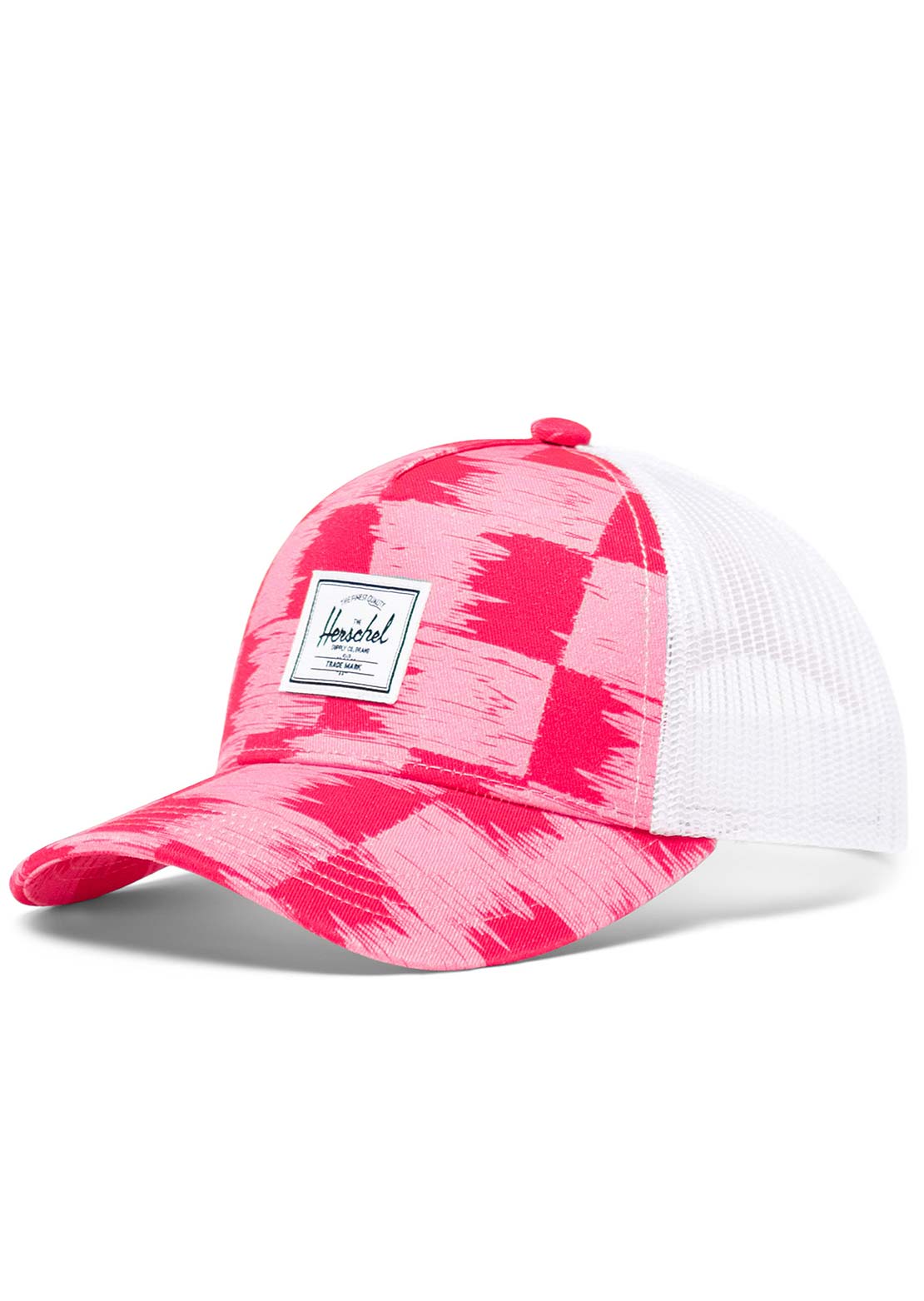 Herschel Junior Whaler Cotton Mesh Cap Raspberry