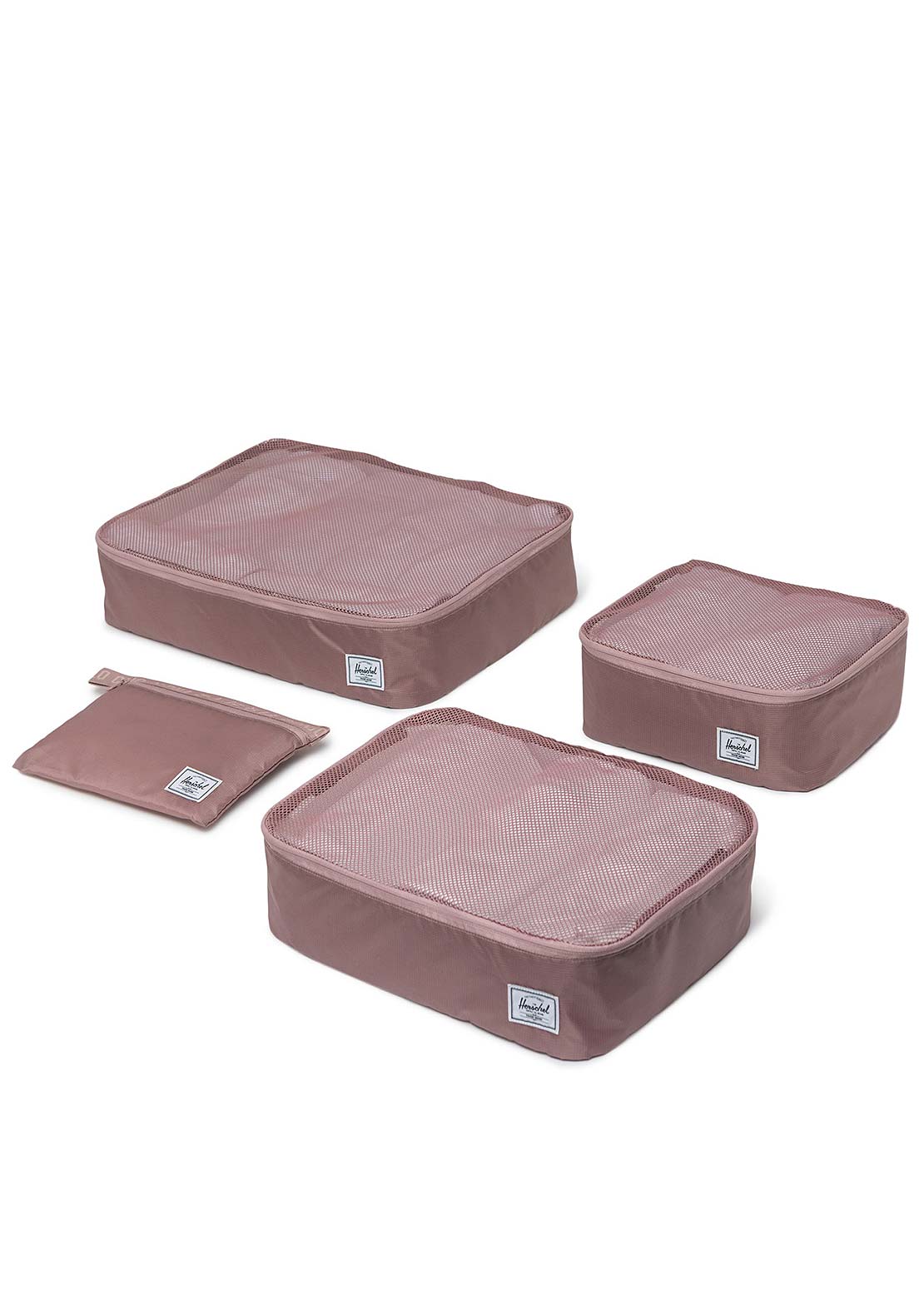 Herschel Kyoto Packing Cubes Ash Rose