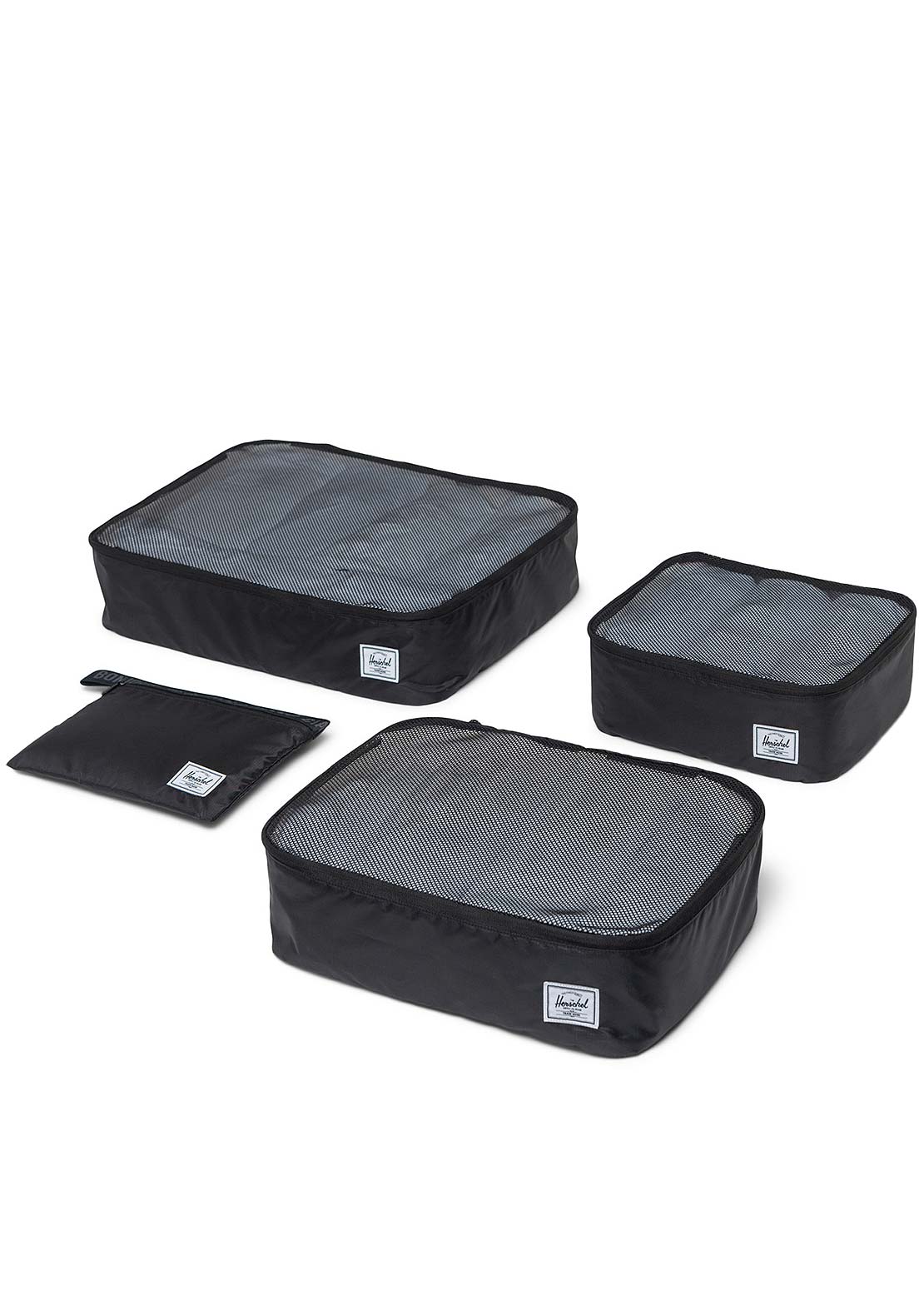Herschel Kyoto Packing Cubes Black