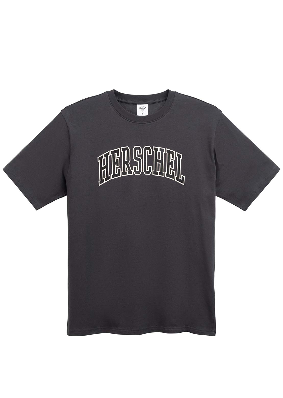 Herschel Men's Faculty 2-Tone T-Shirt Black Oyster